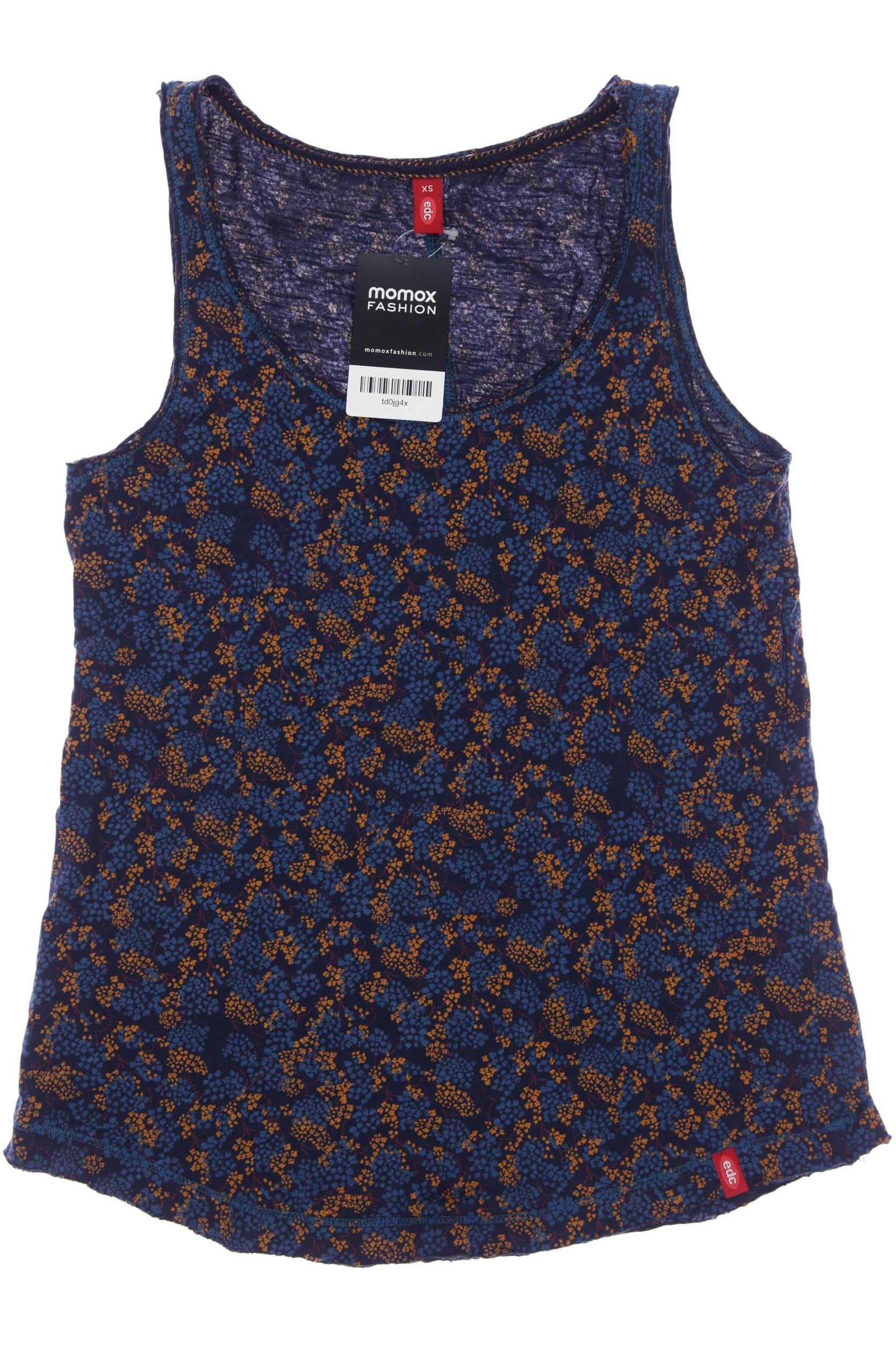 

edc by Esprit Damen Top, marineblau, Gr. 34