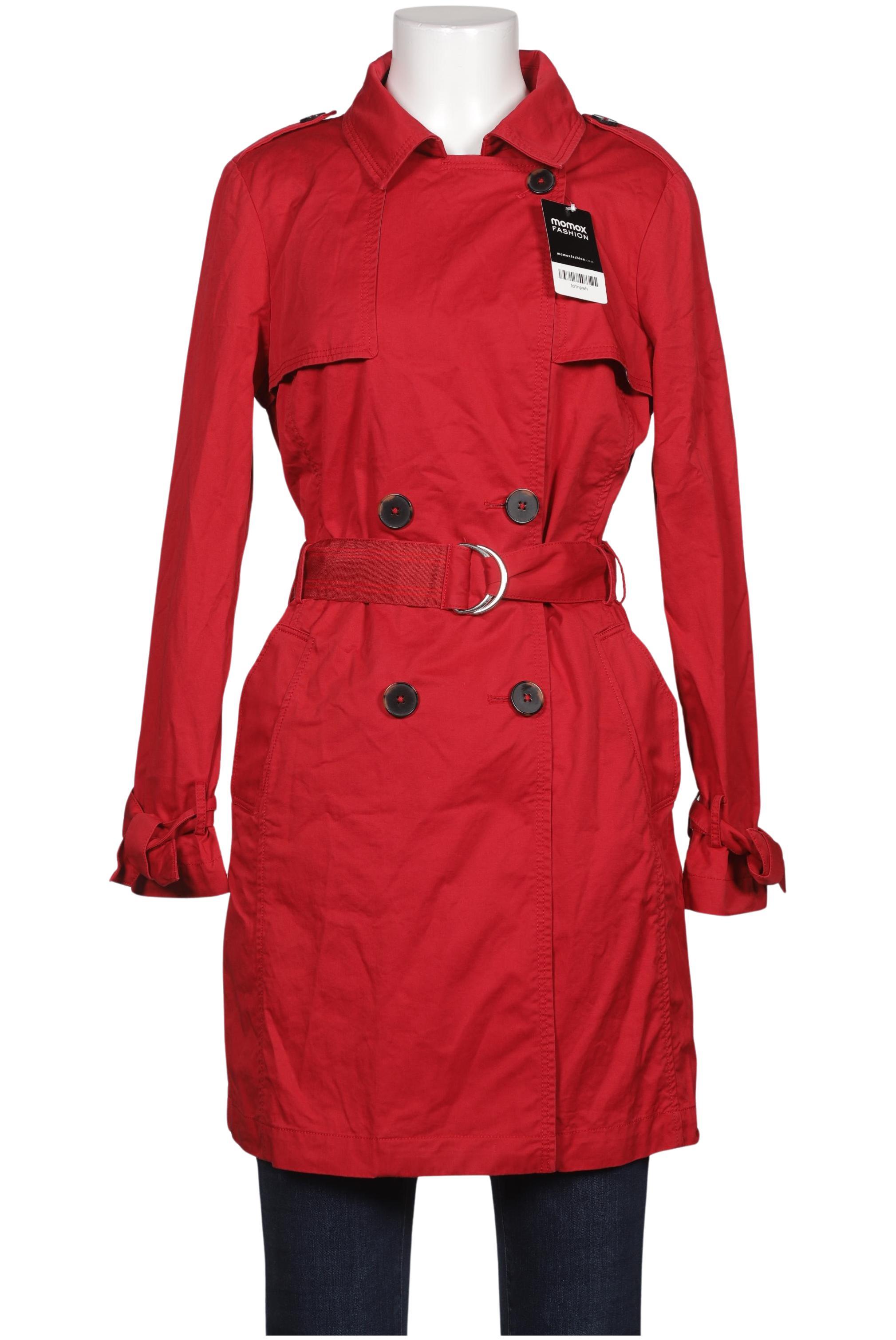 

edc by Esprit Damen Mantel, rot, Gr. 38