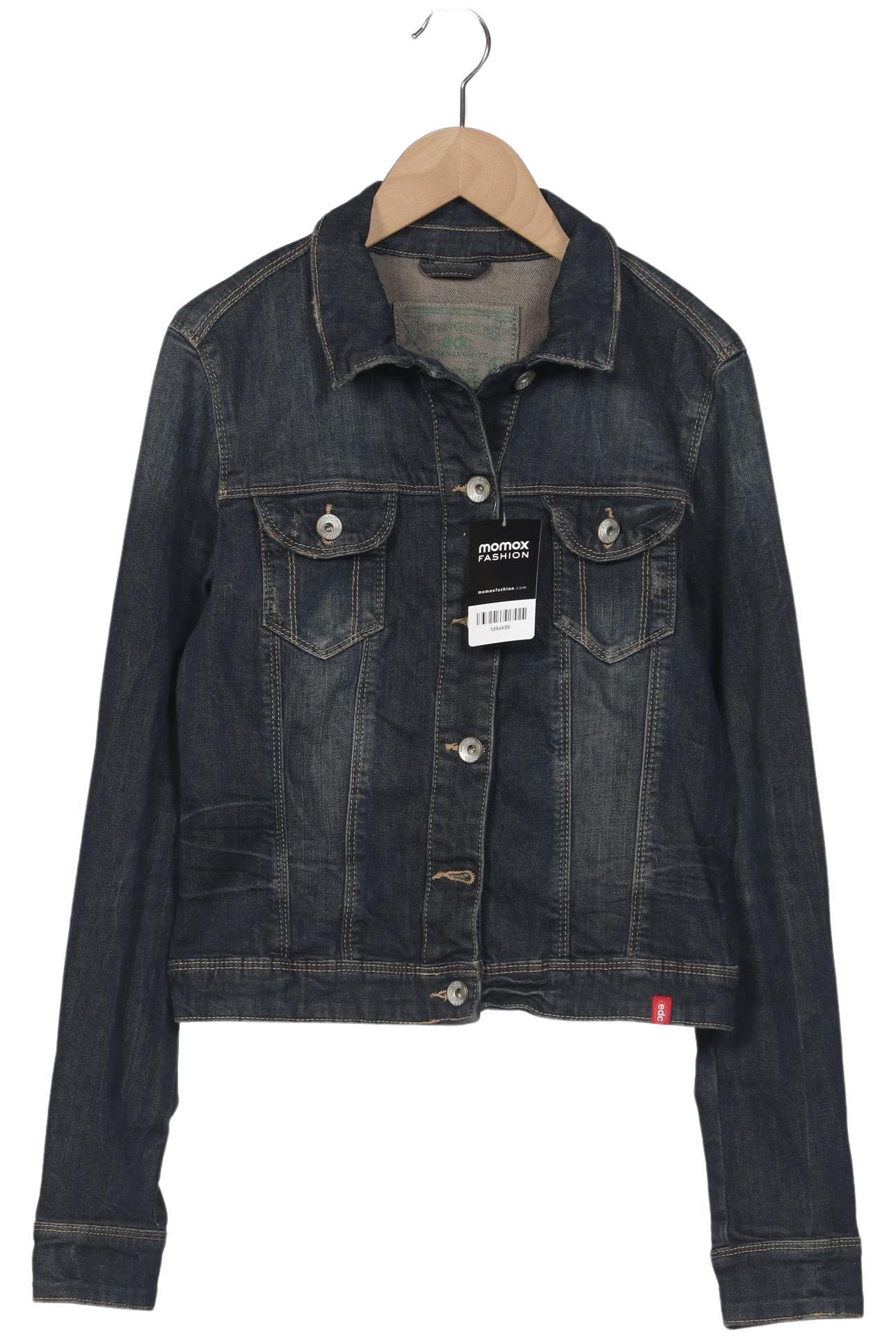 

edc by Esprit Damen Jacke, blau, Gr. 38