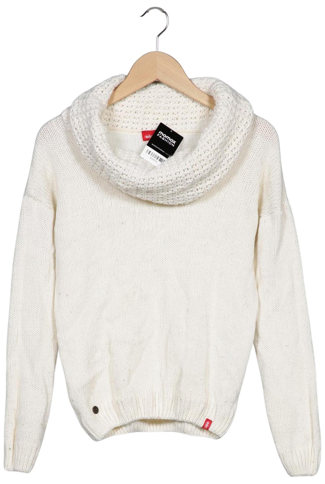 

edc by Esprit Damen Pullover, cremeweiß, Gr. 38