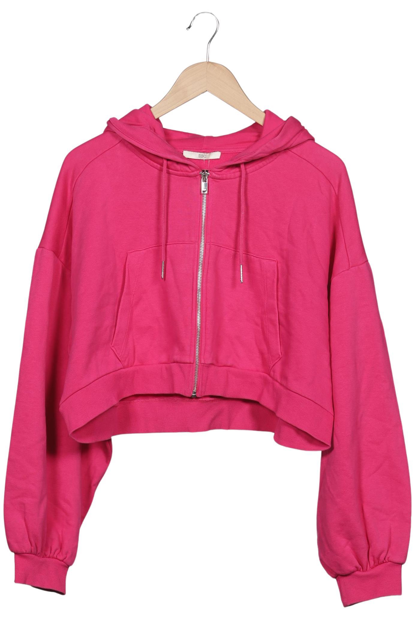 

edc by Esprit Damen Kapuzenpullover, pink, Gr. 44