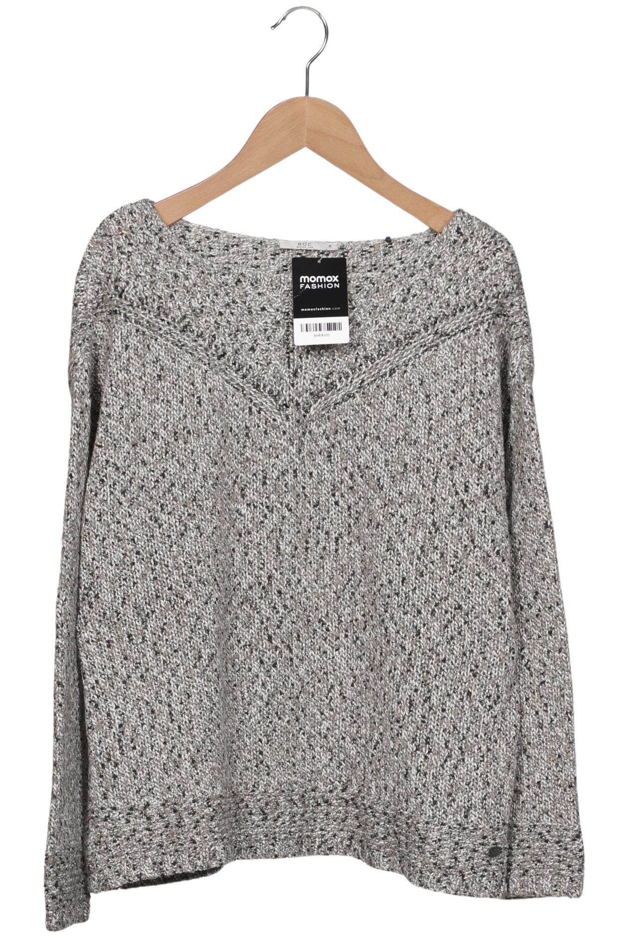 

edc by Esprit Herren Pullover, grau, Gr. 48