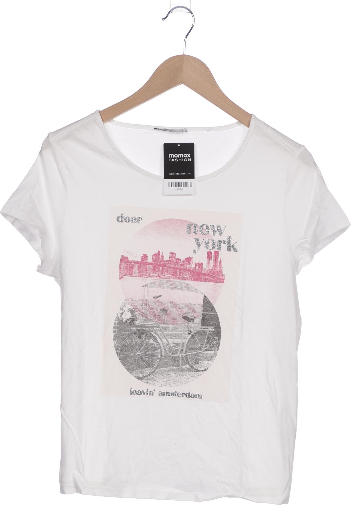 

edc by Esprit Damen T-Shirt, weiß, Gr. 42