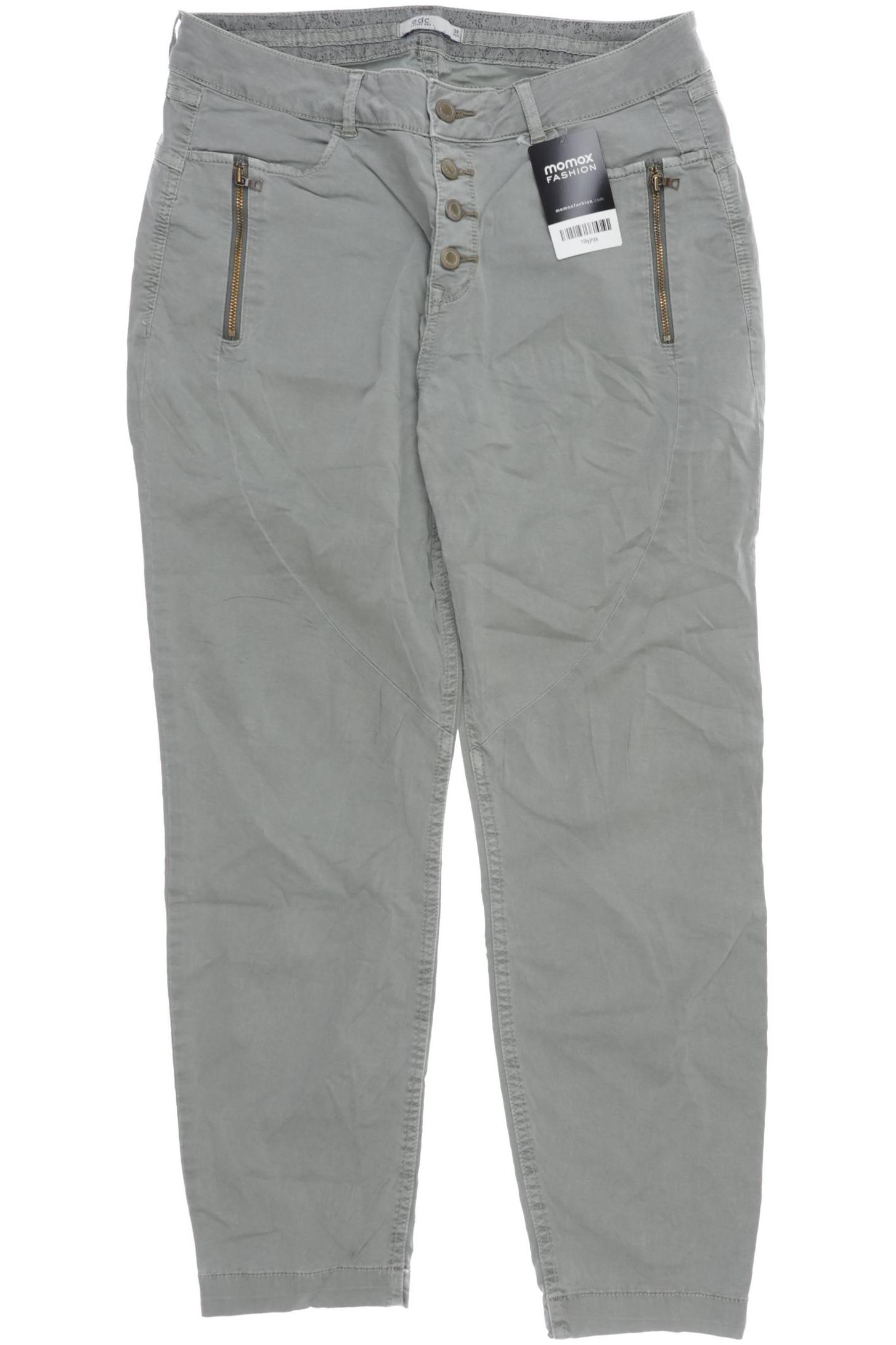 

edc by Esprit Damen Stoffhose, hellgrün, Gr. 38