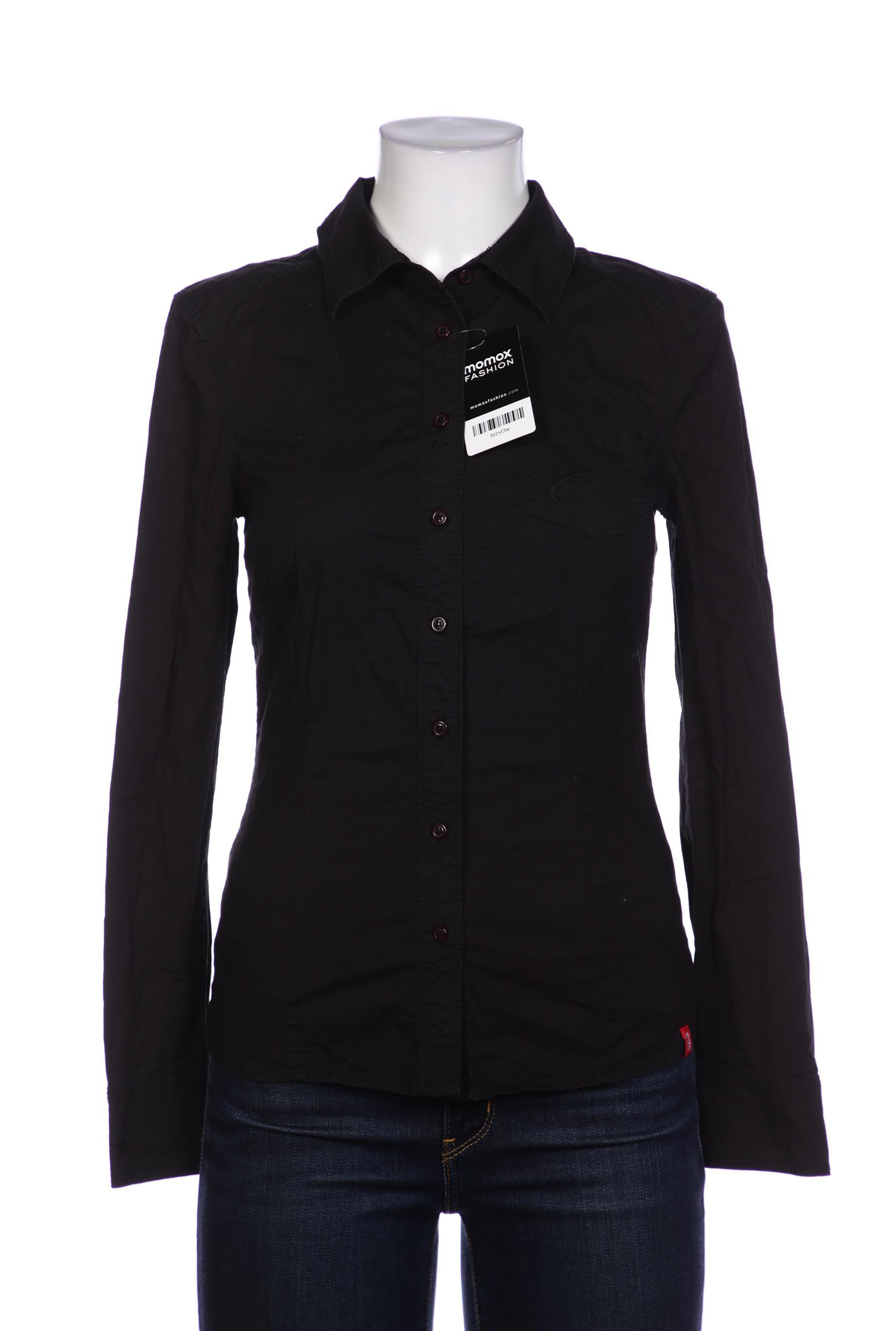 

edc by Esprit Damen Bluse, schwarz, Gr. 36