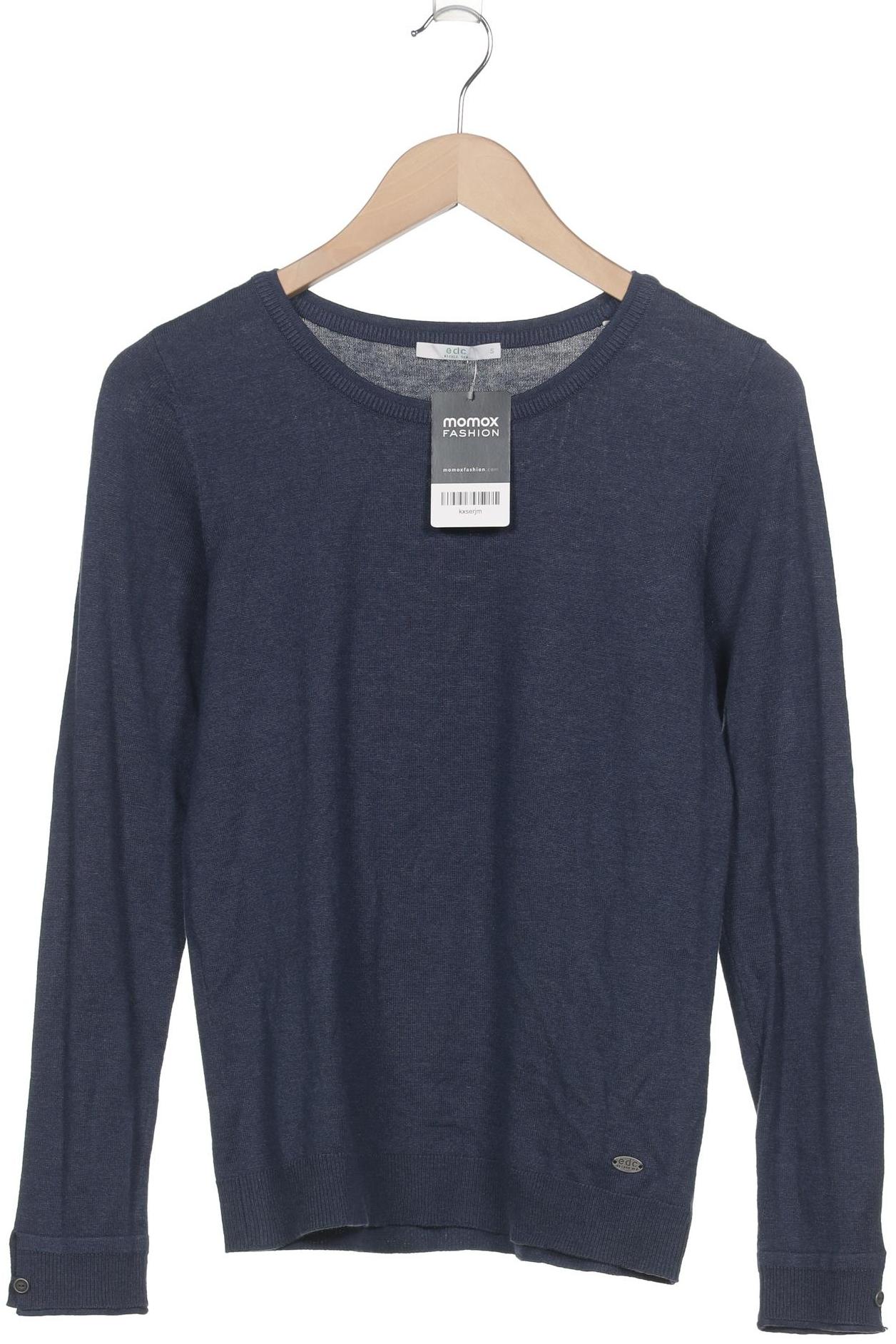 

edc by Esprit Damen Pullover, marineblau, Gr. 36