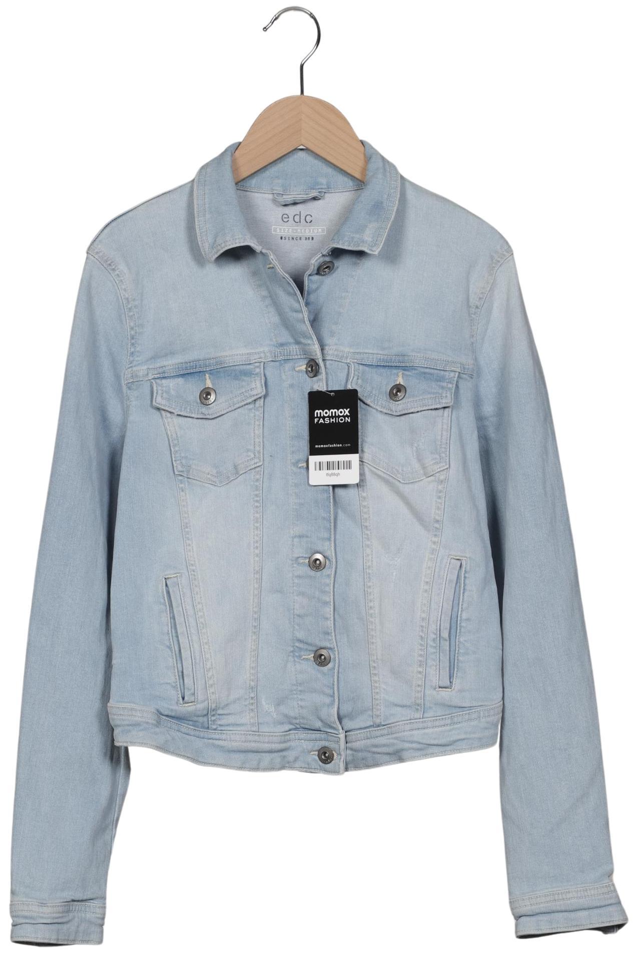 

edc by Esprit Damen Jacke, hellblau, Gr. 38