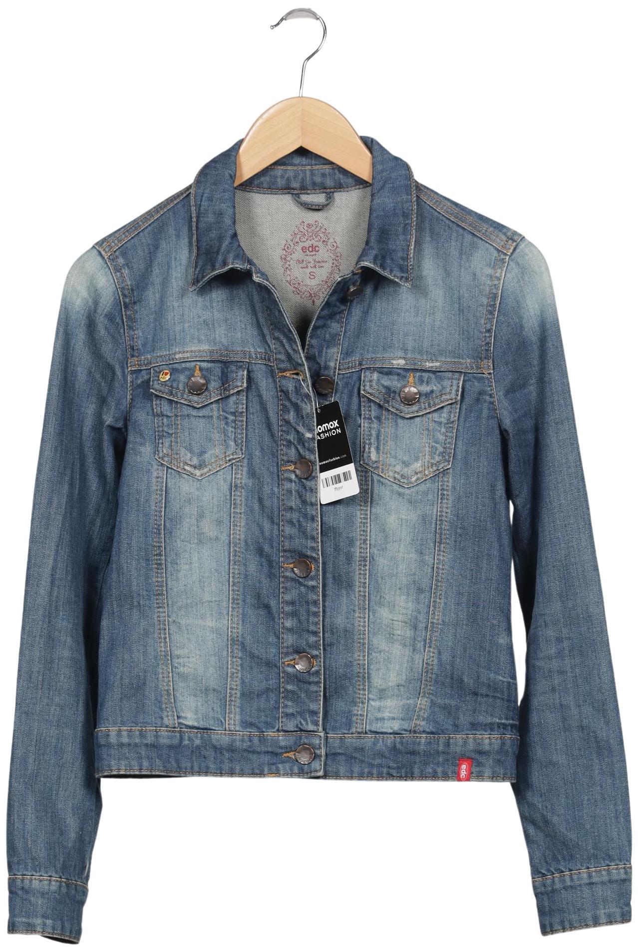 

edc by Esprit Damen Jacke, blau, Gr. 36