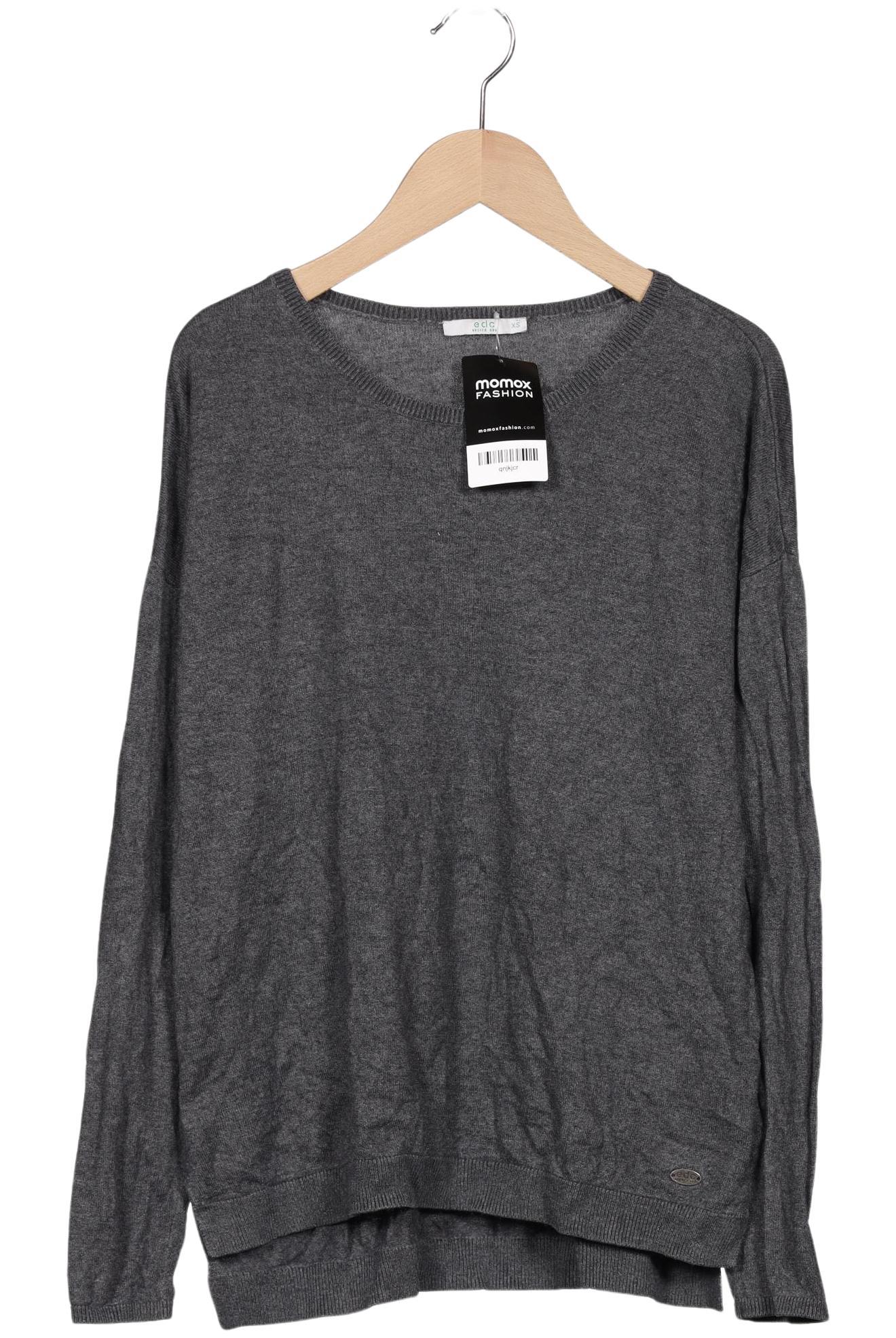 

edc by Esprit Damen Pullover, grau, Gr. 34