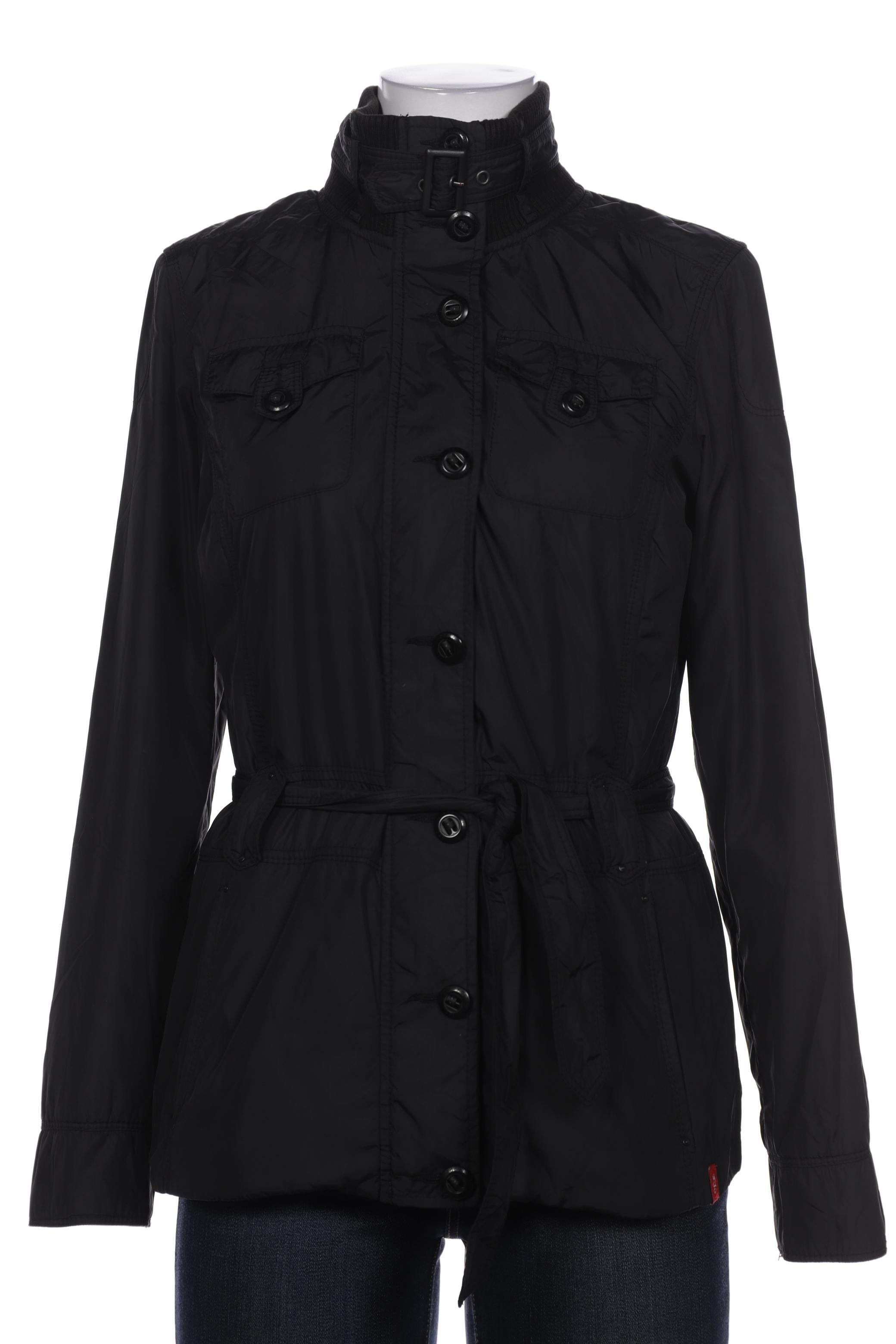 

edc by Esprit Damen Mantel, schwarz, Gr. 38