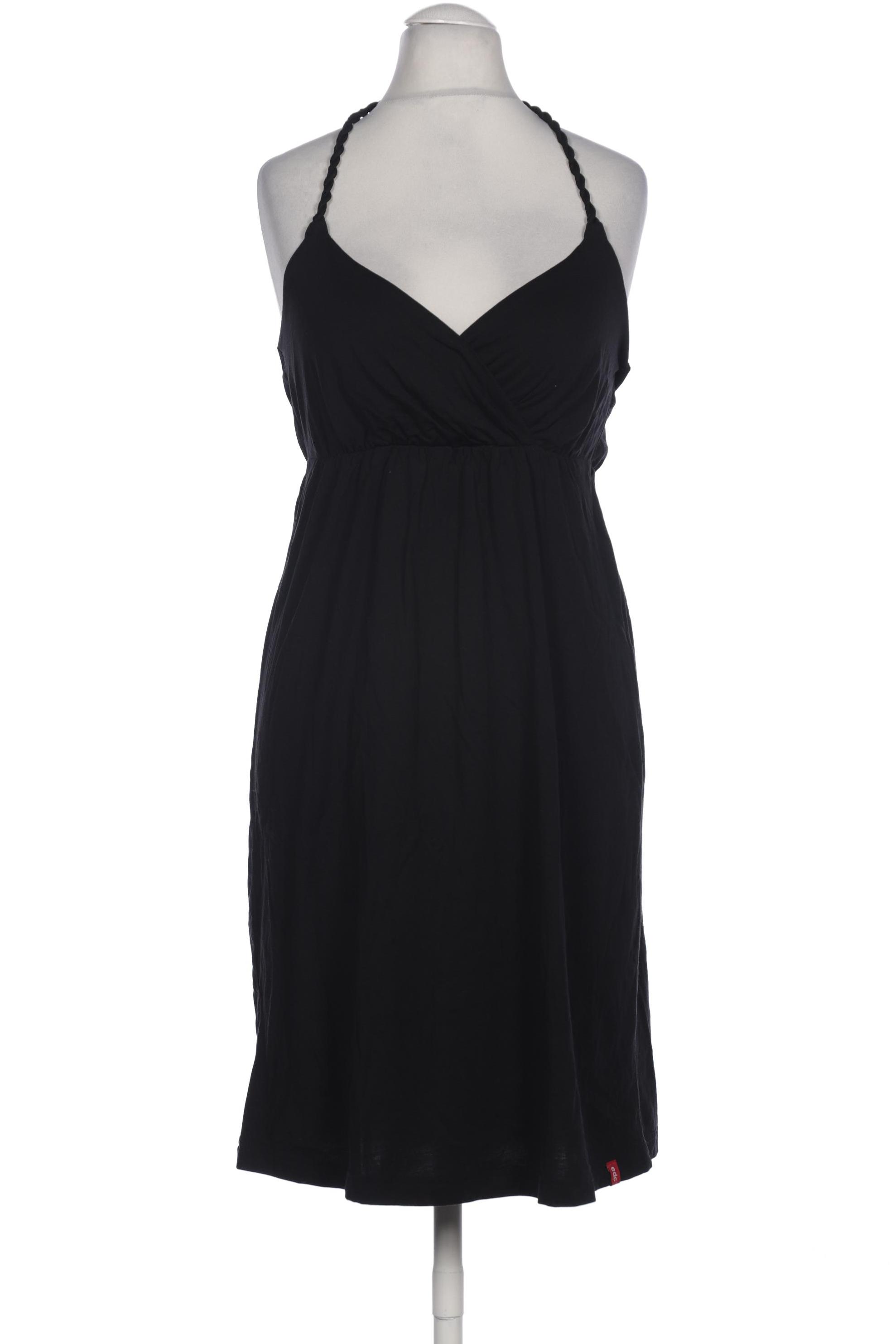 

edc by Esprit Damen Kleid, schwarz, Gr. 38