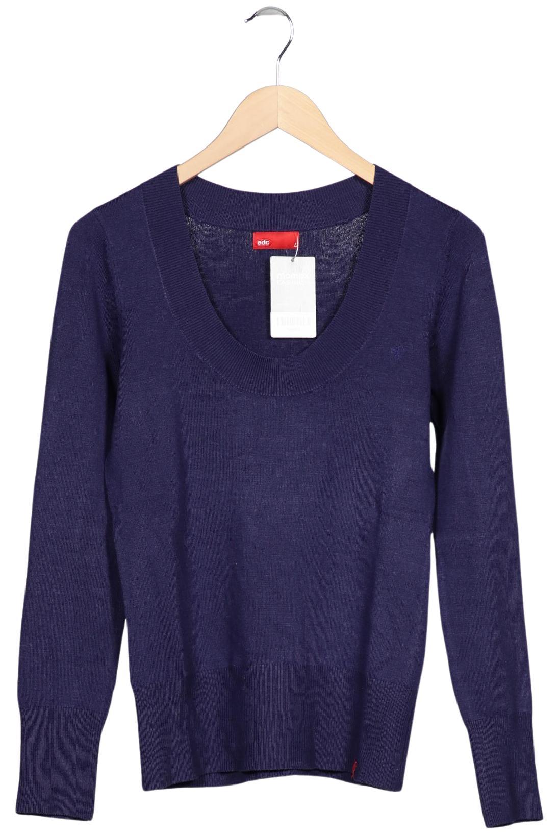 

edc by Esprit Damen Pullover, marineblau, Gr. 42