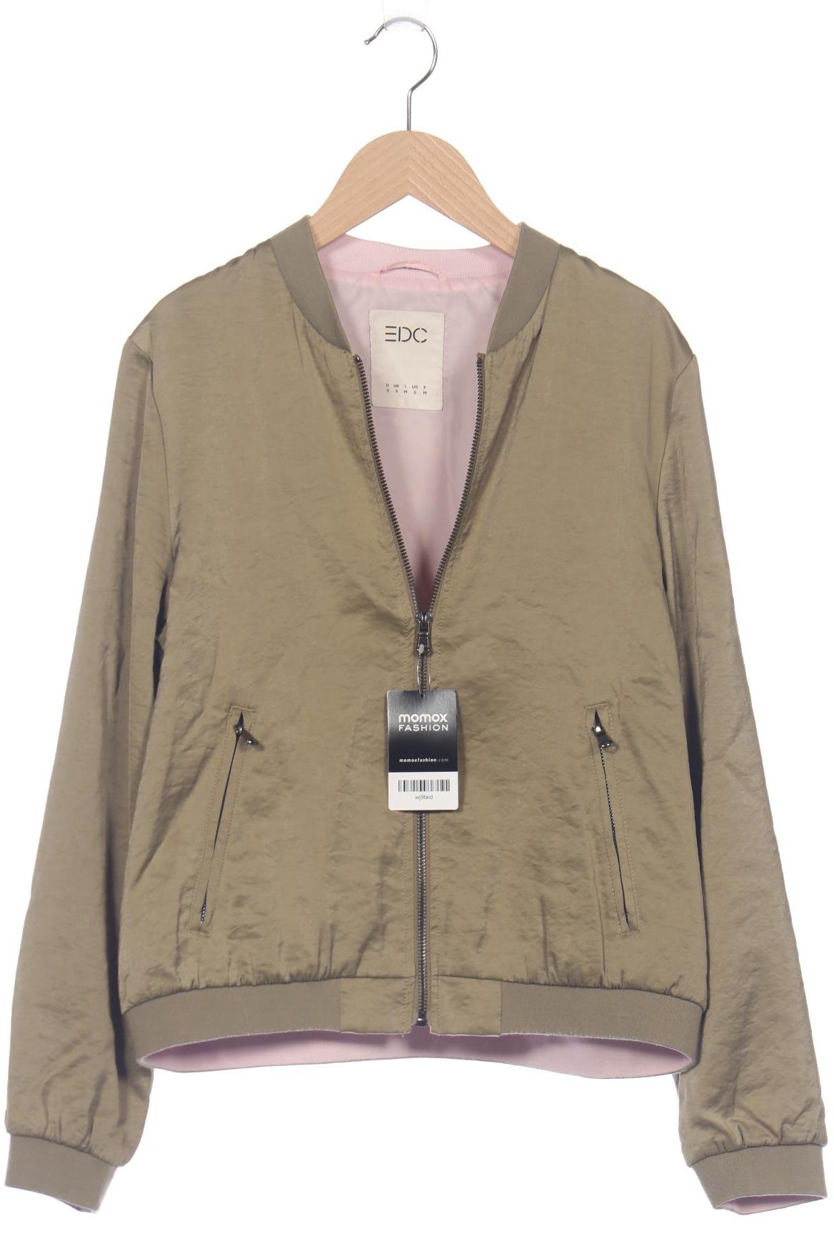 

edc by Esprit Damen Jacke, grün, Gr. 36