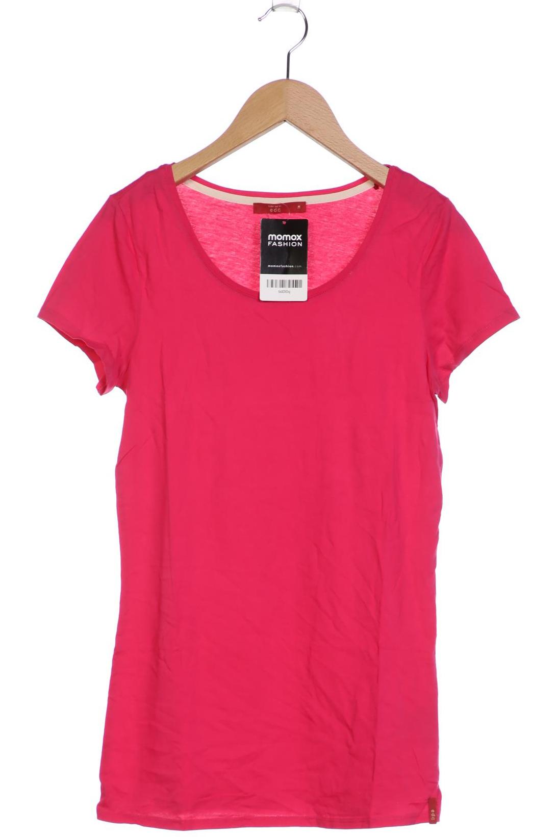 

edc by Esprit Damen T-Shirt, pink, Gr. 38