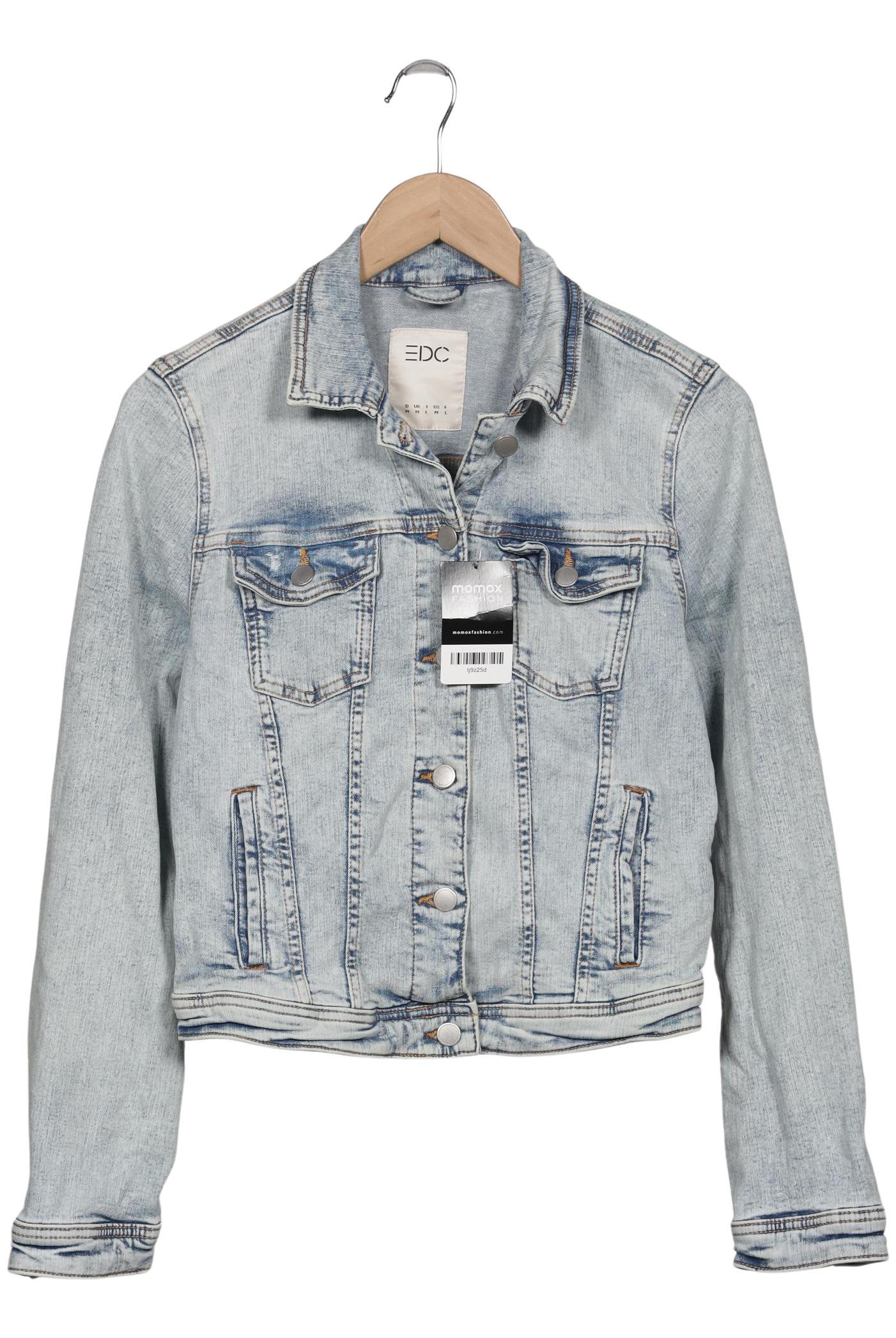 

edc by Esprit Damen Jacke, hellblau, Gr. 38
