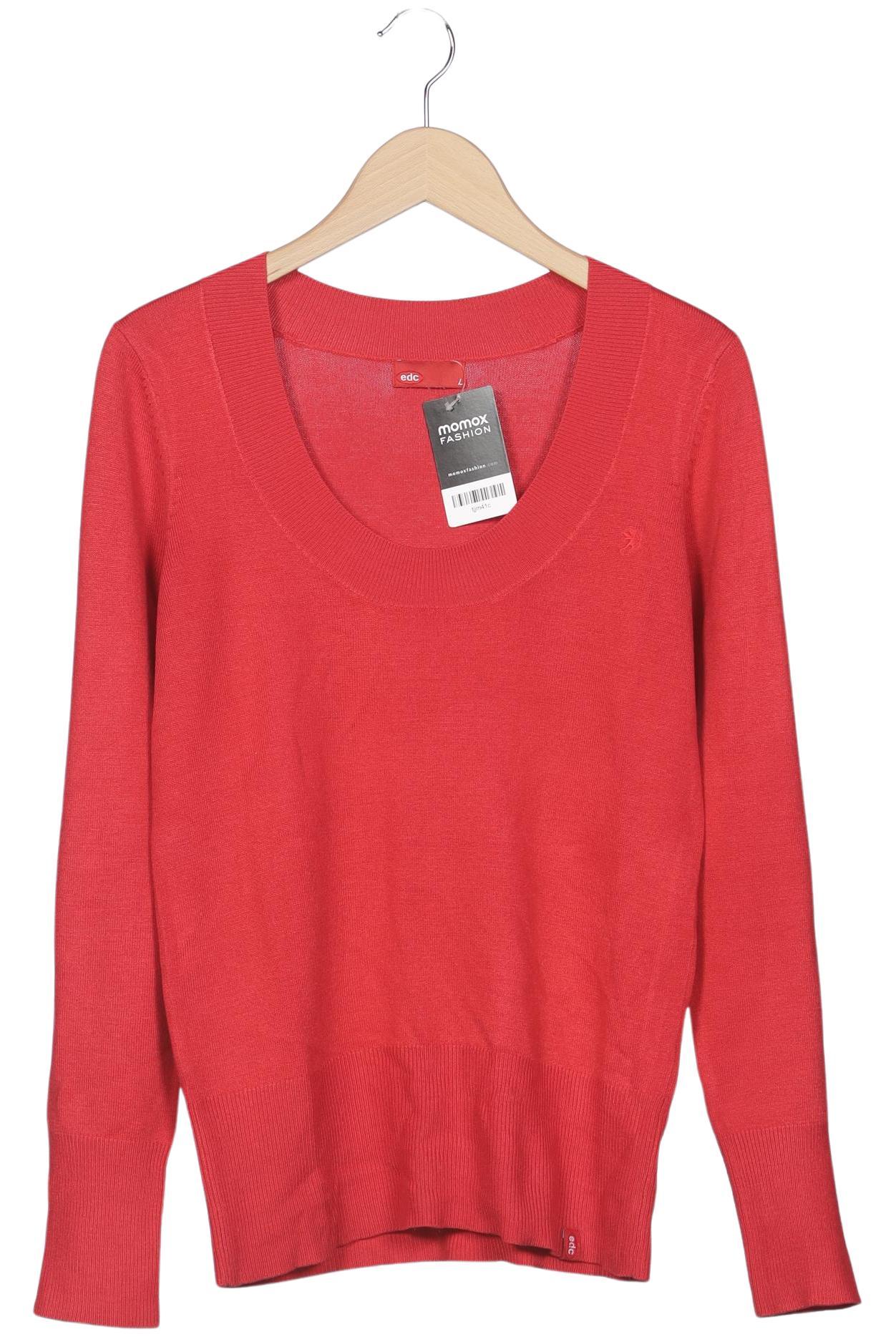 

edc by Esprit Damen Pullover, rot, Gr. 42