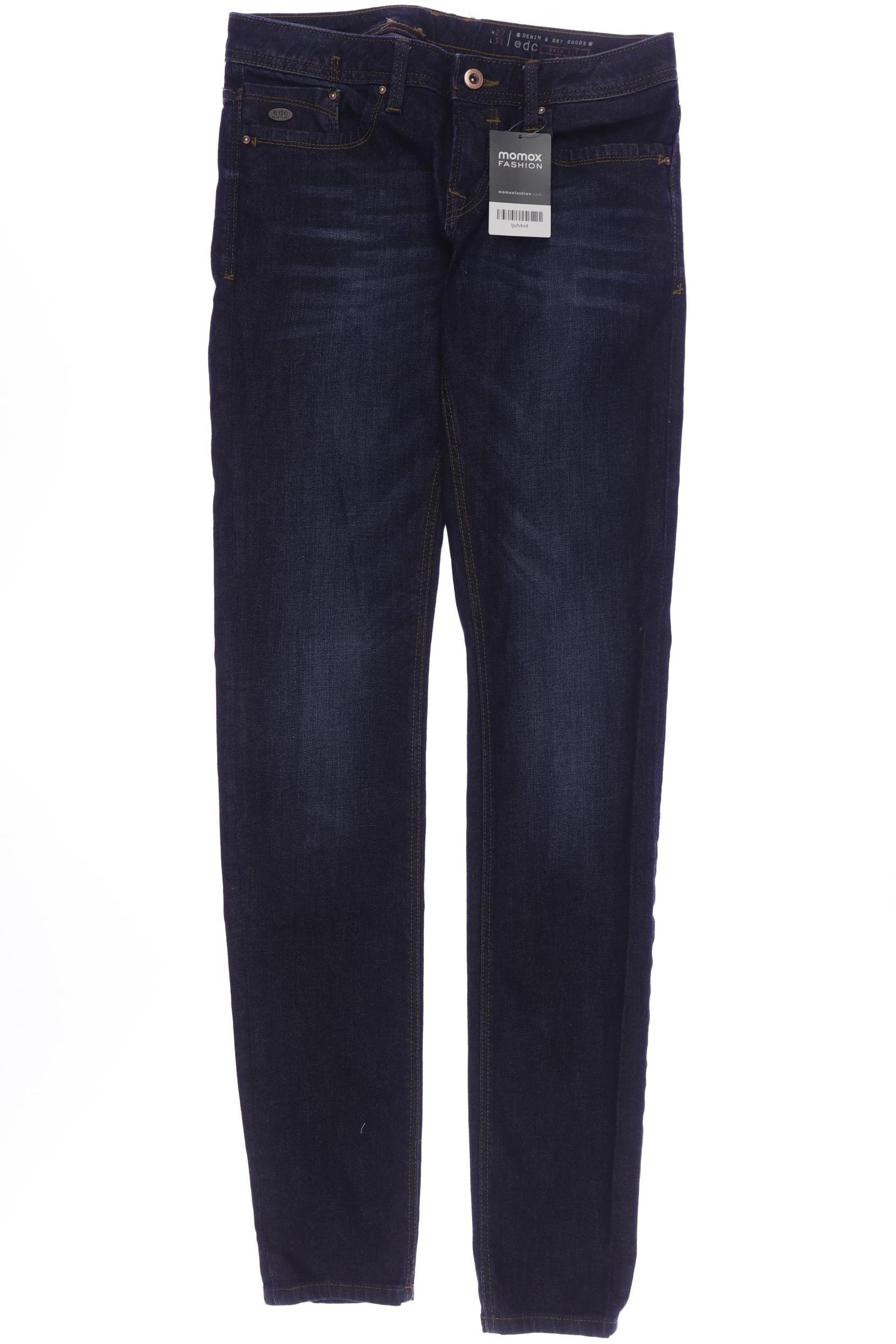 

edc by Esprit Damen Jeans, marineblau, Gr. 27