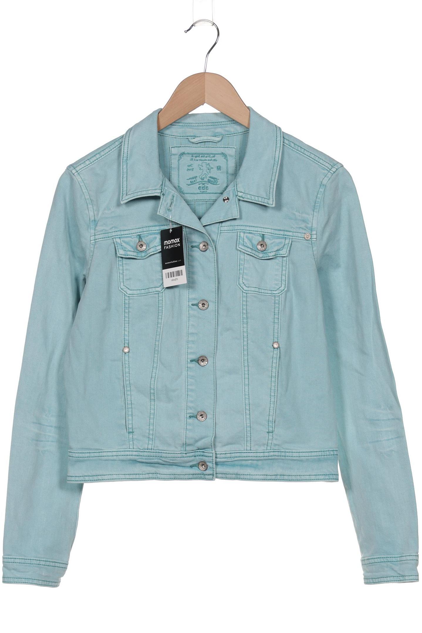 

edc by Esprit Damen Jacke, türkis, Gr. 38