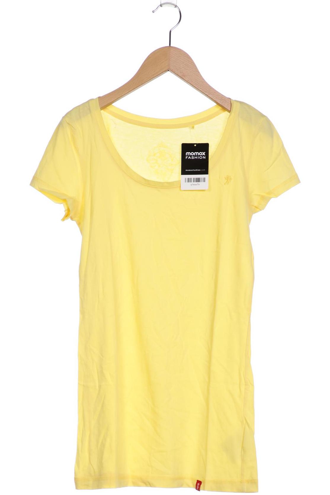 

edc by Esprit Damen T-Shirt, gelb, Gr. 38