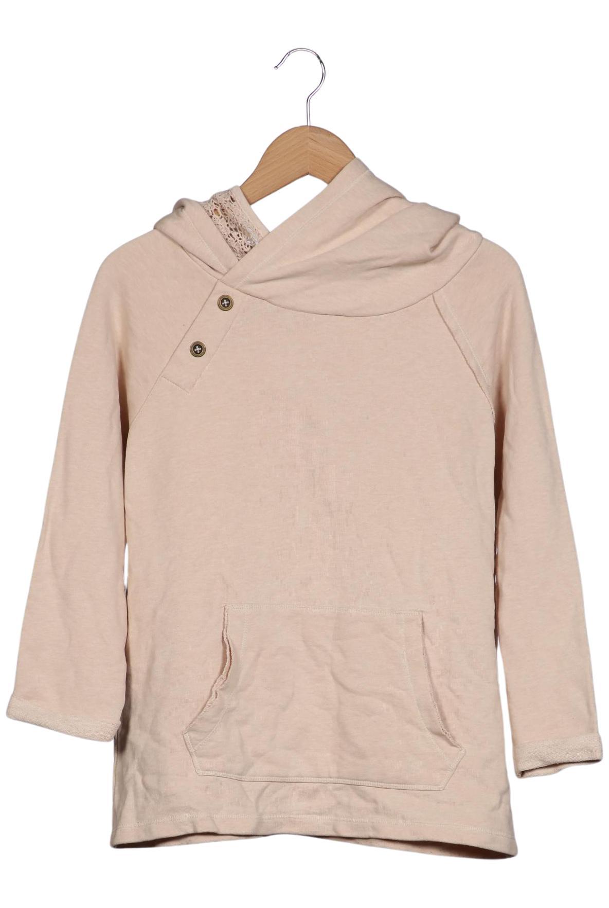 

edc by Esprit Damen Kapuzenpullover, beige, Gr. 38