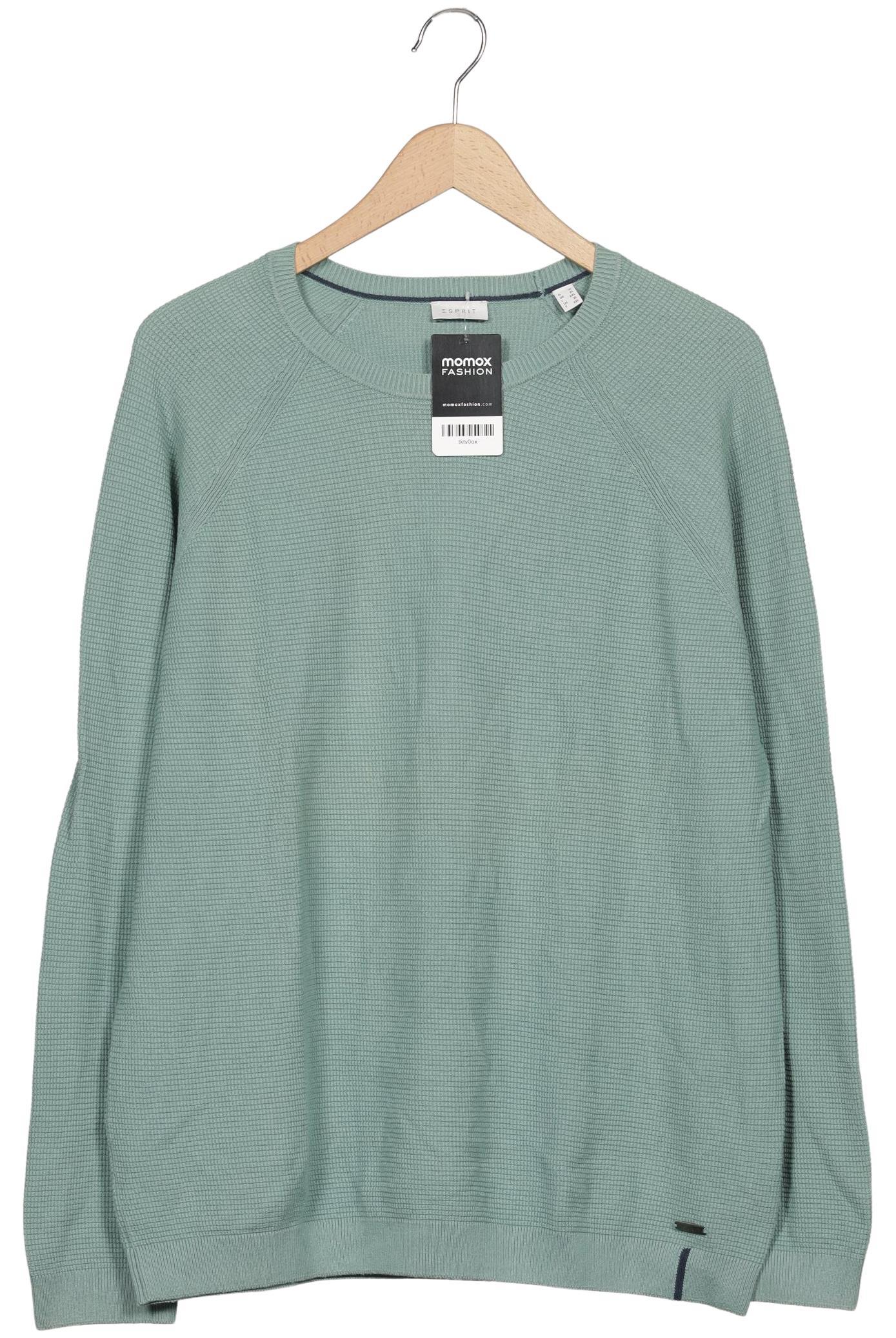 

edc by Esprit Herren Pullover, hellgrün, Gr. 54