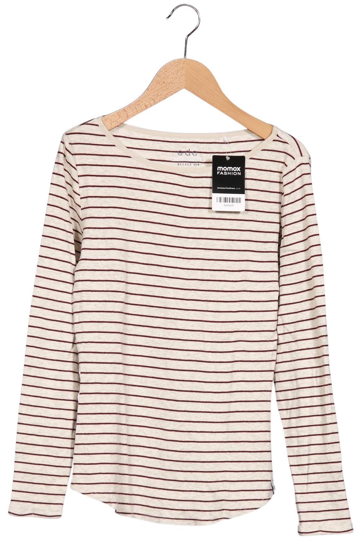 

edc by Esprit Damen Langarmshirt, mehrfarbig, Gr. 38