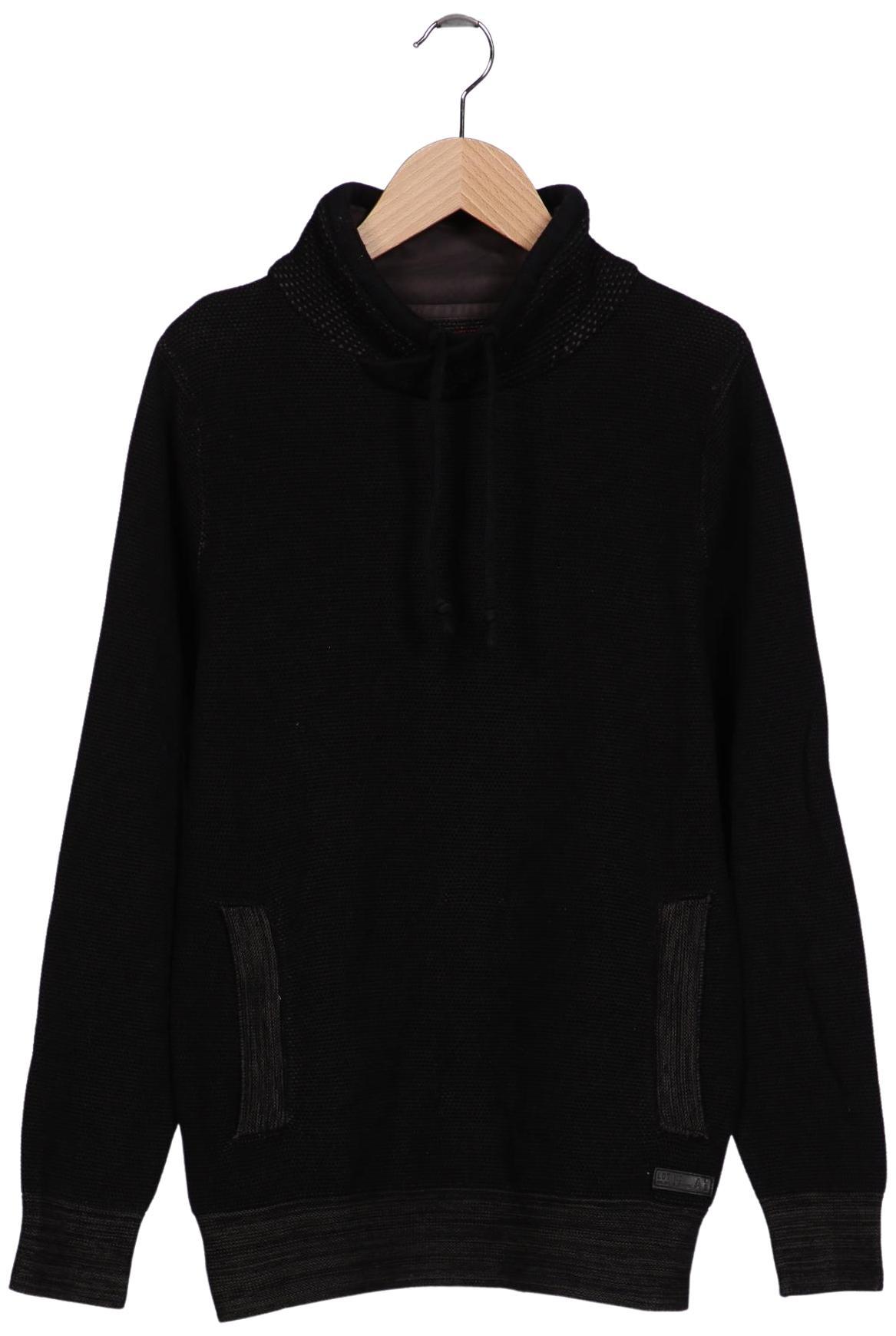

edc by Esprit Herren Pullover, schwarz, Gr. 46