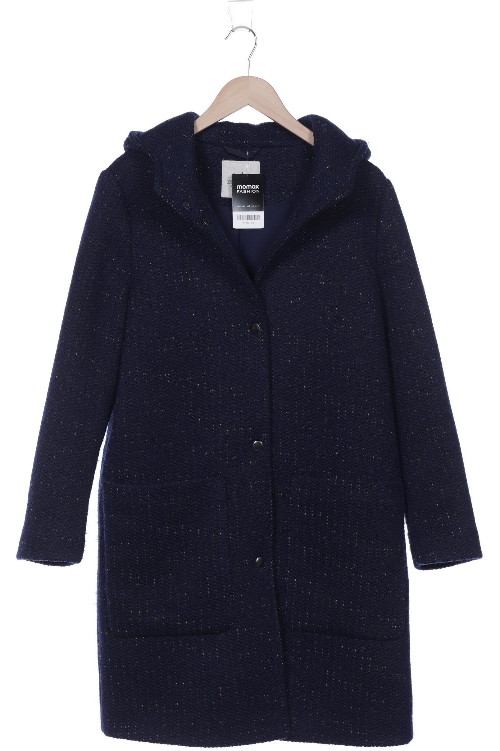 

edc by Esprit Damen Mantel, marineblau, Gr. 42