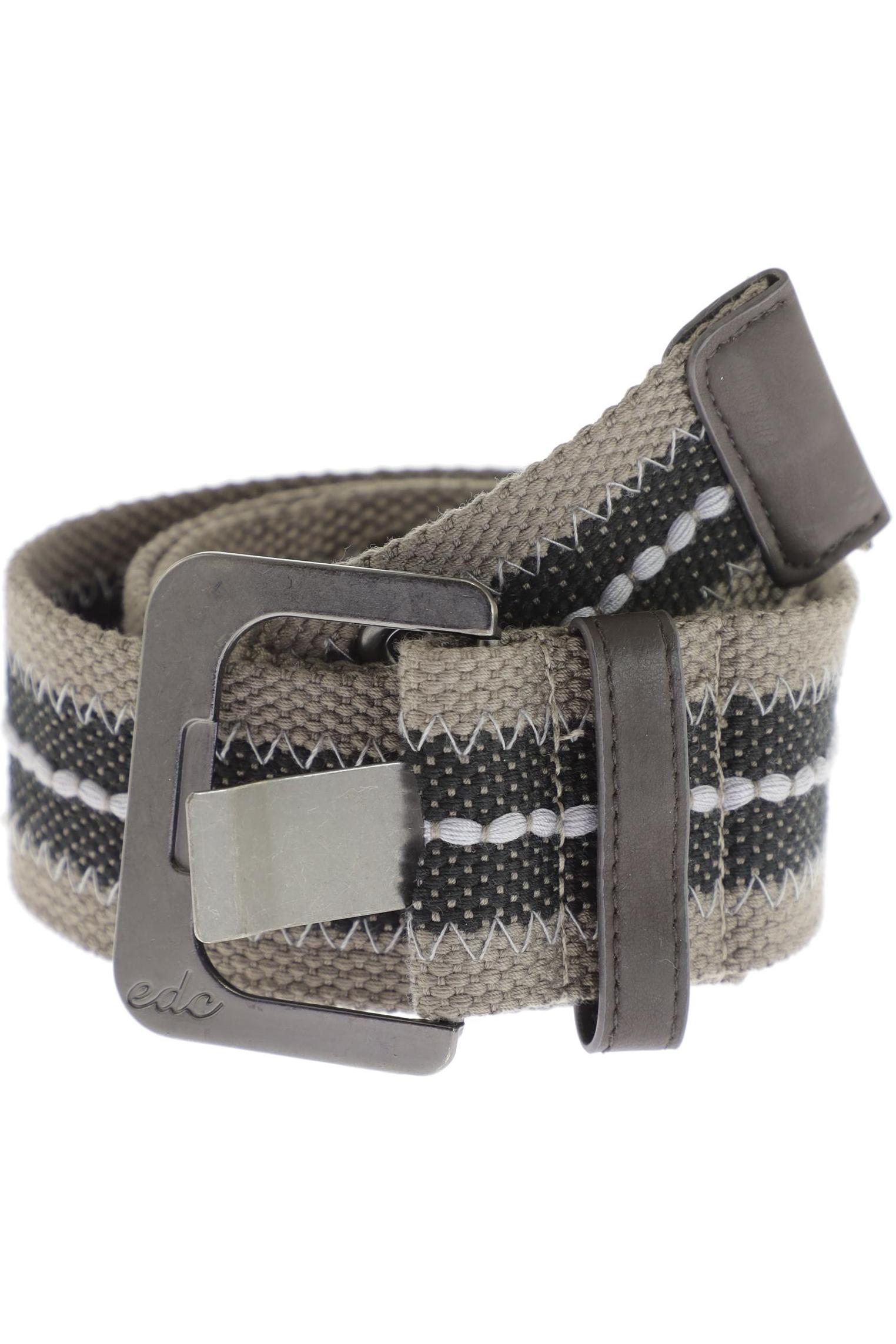 

edc by Esprit Damen Gürtel, grau, Gr. 85