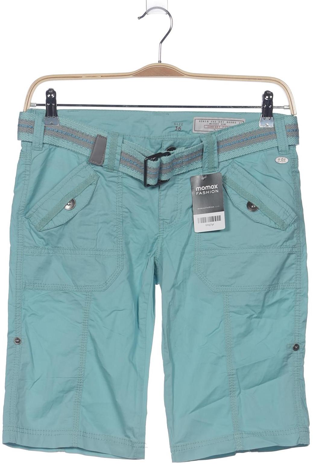 

edc by Esprit Damen Shorts, türkis, Gr. 36