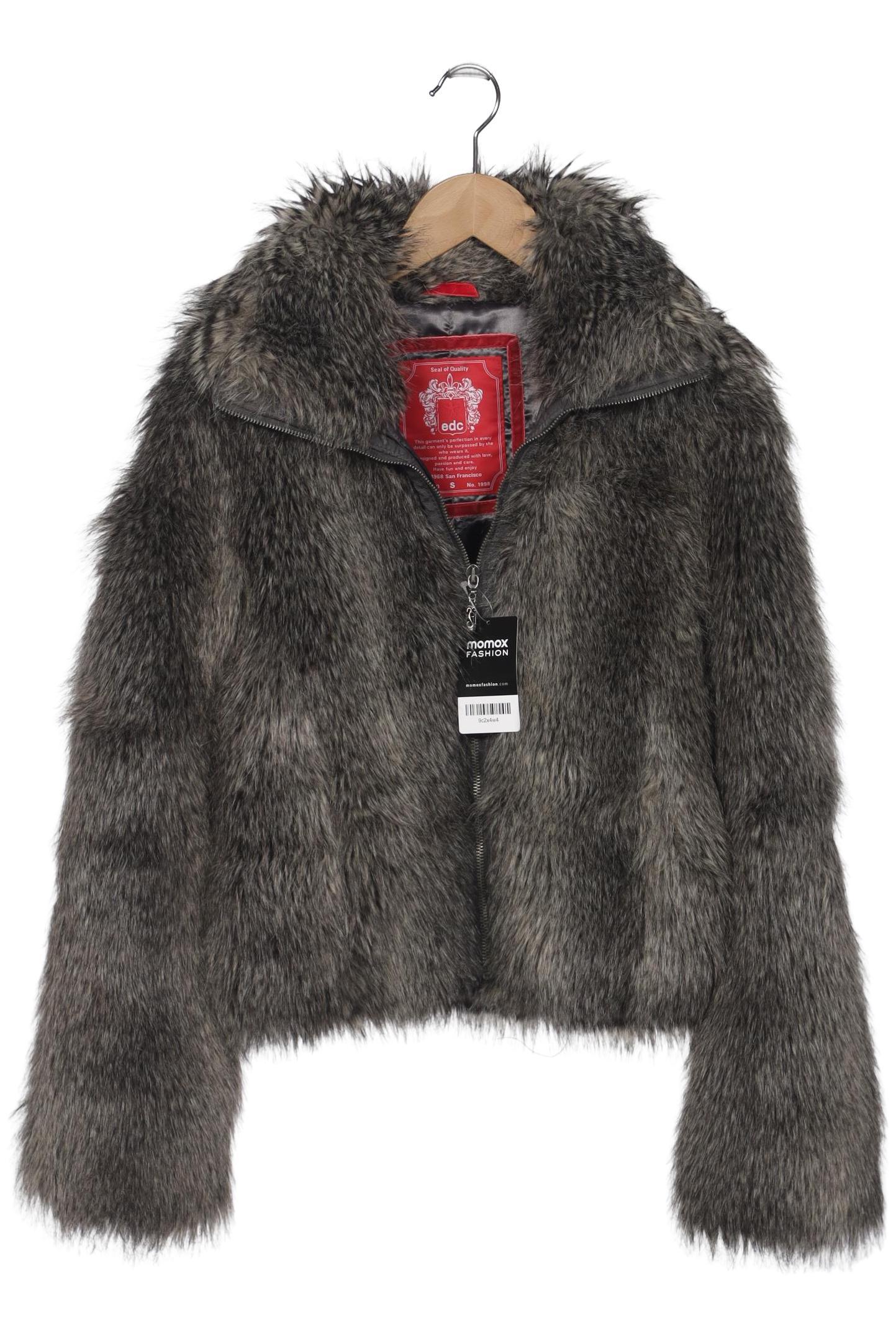 

edc by Esprit Damen Jacke, grau, Gr. 36