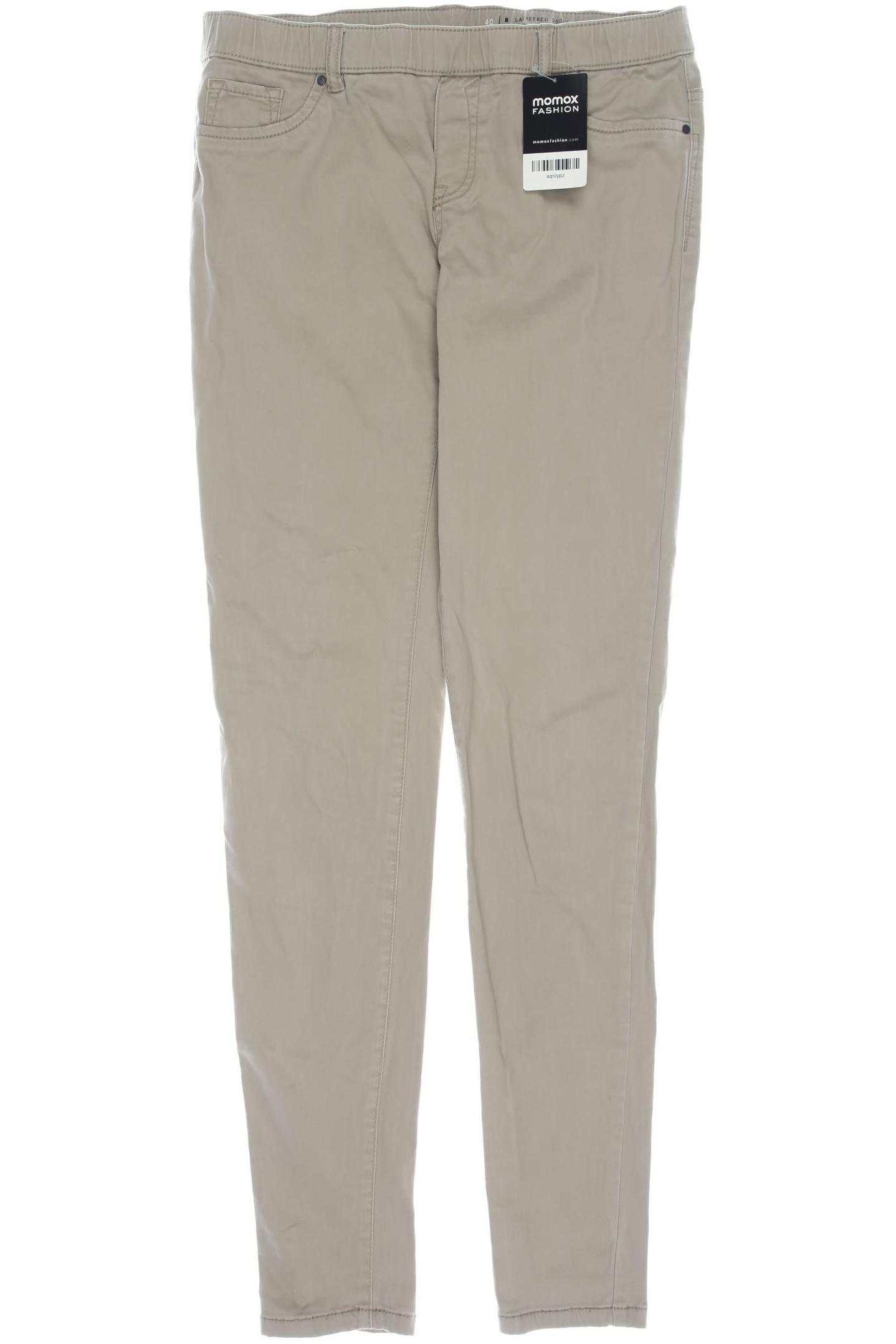 

edc by Esprit Damen Stoffhose, beige, Gr. 40