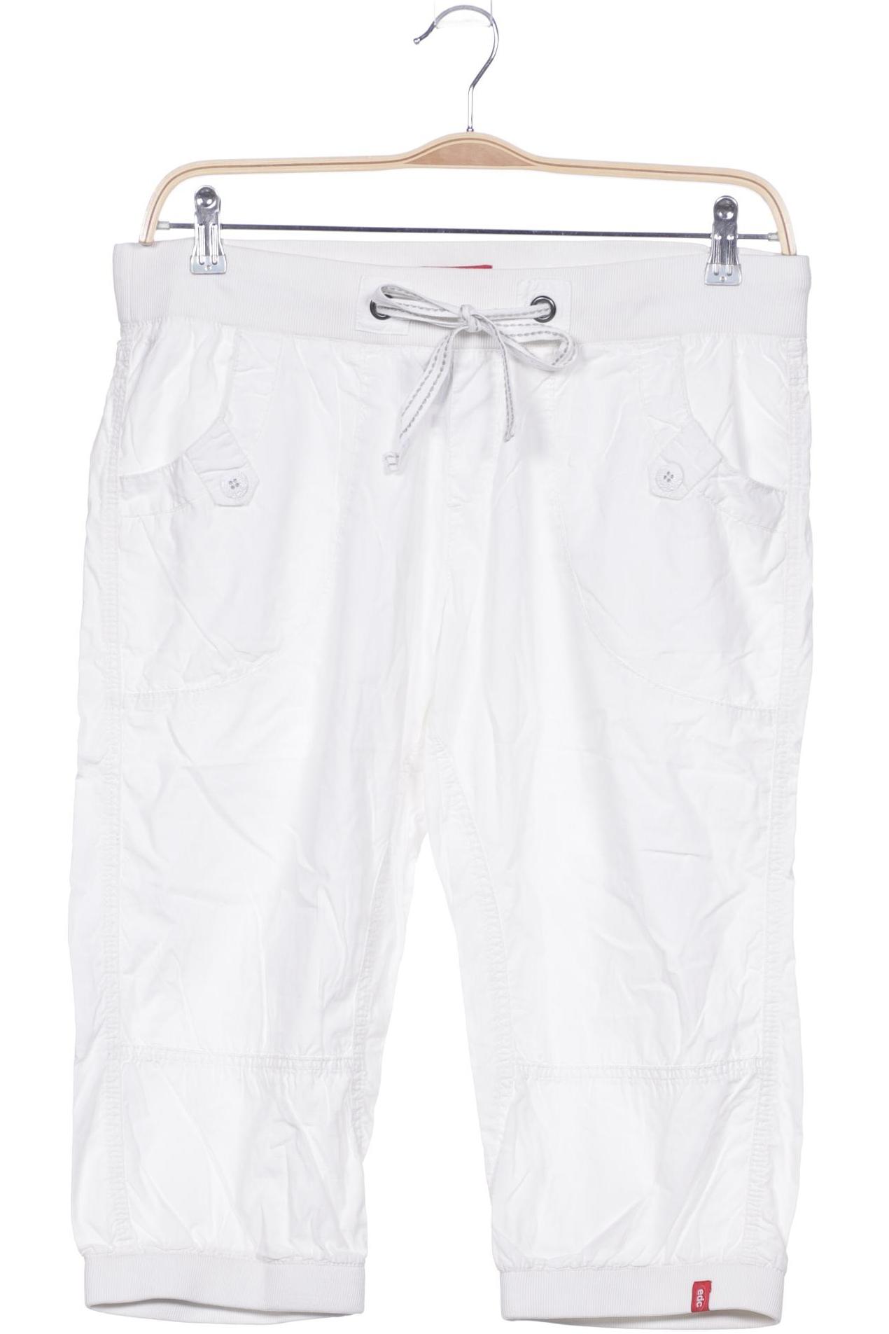 

edc by Esprit Damen Shorts, weiß, Gr. 42