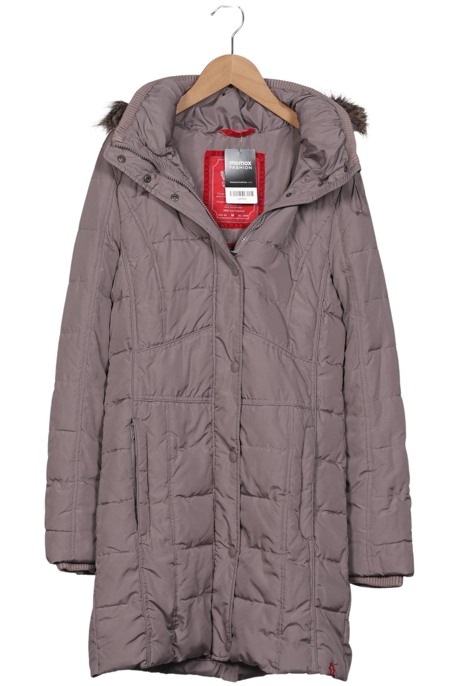 

edc by Esprit Damen Mantel, grau, Gr. 38