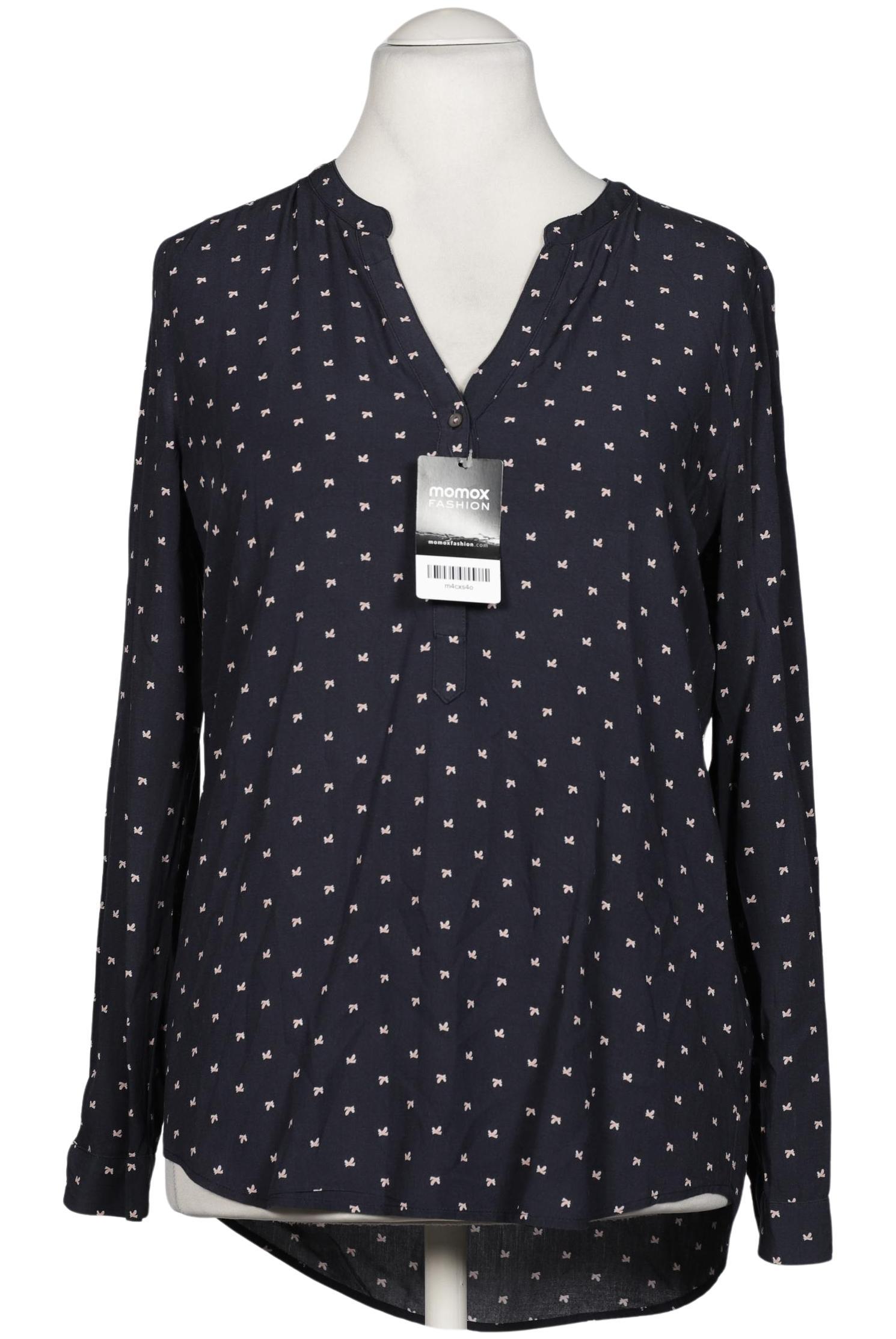 

edc by Esprit Damen Bluse, marineblau, Gr. 42