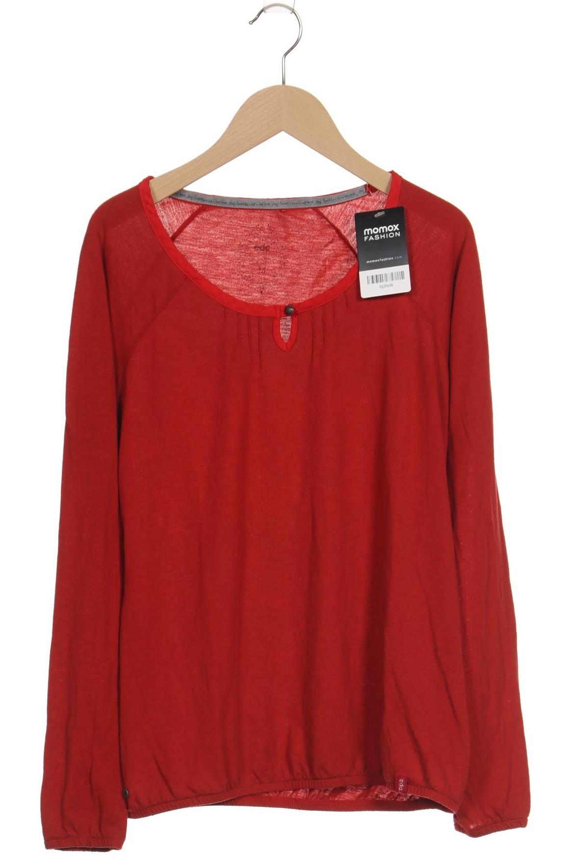 

edc by Esprit Damen Langarmshirt, rot, Gr. 38