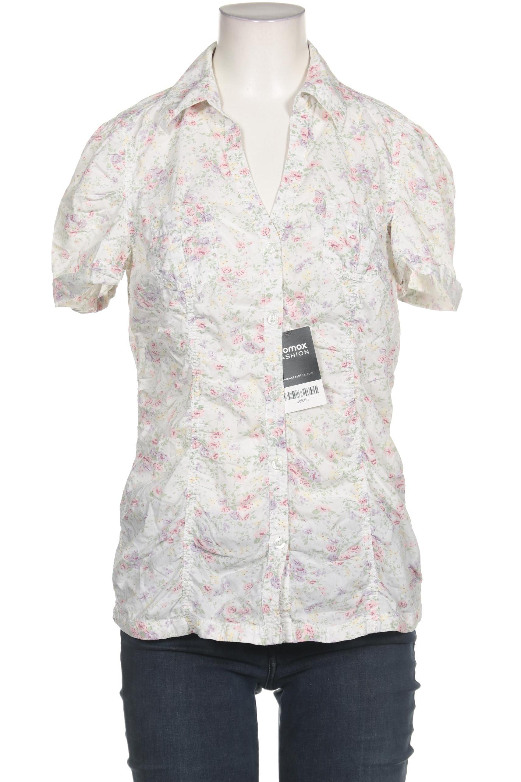 

edc by Esprit Damen Bluse, weiß, Gr. 38