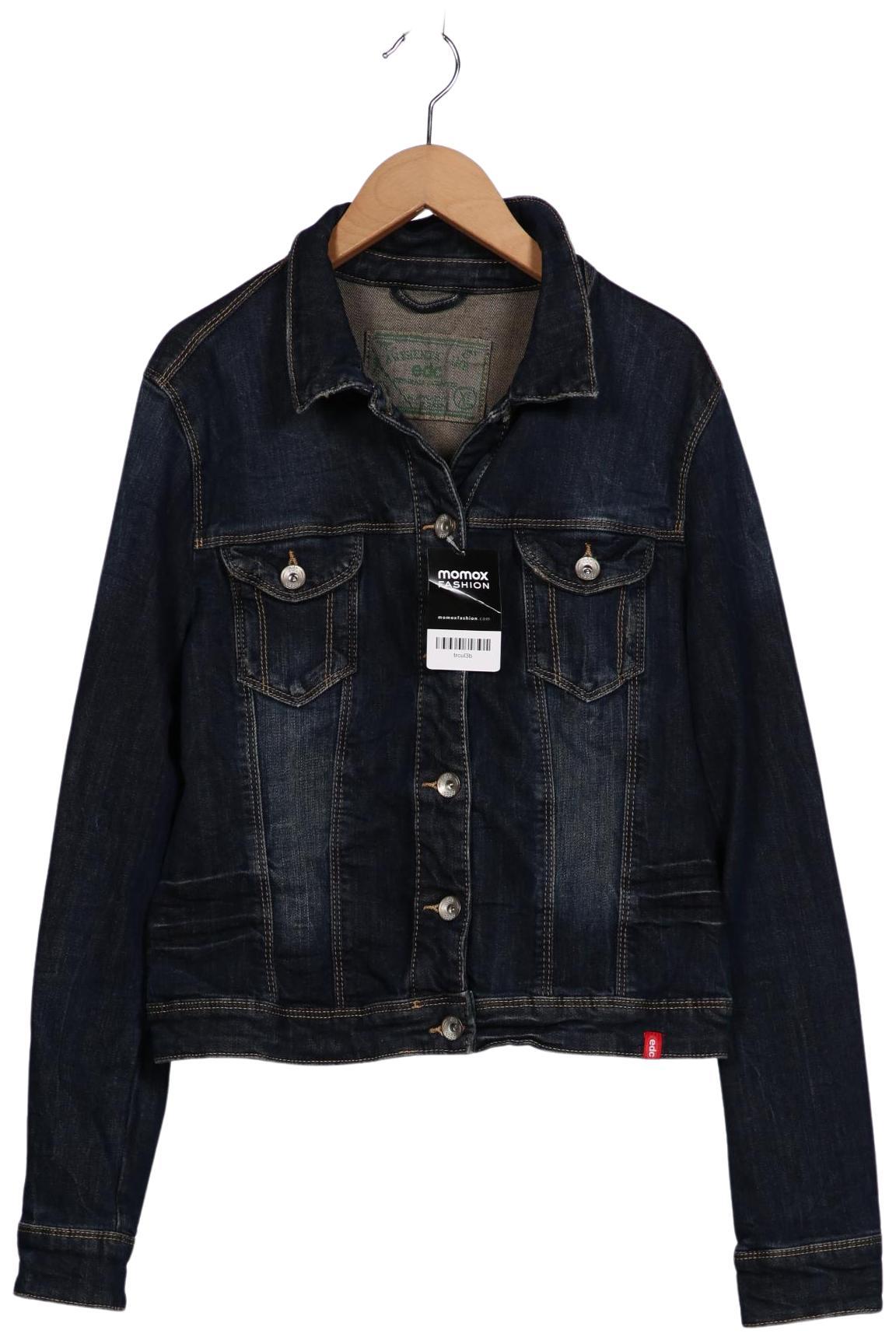 

edc by Esprit Damen Jacke, marineblau, Gr. 44