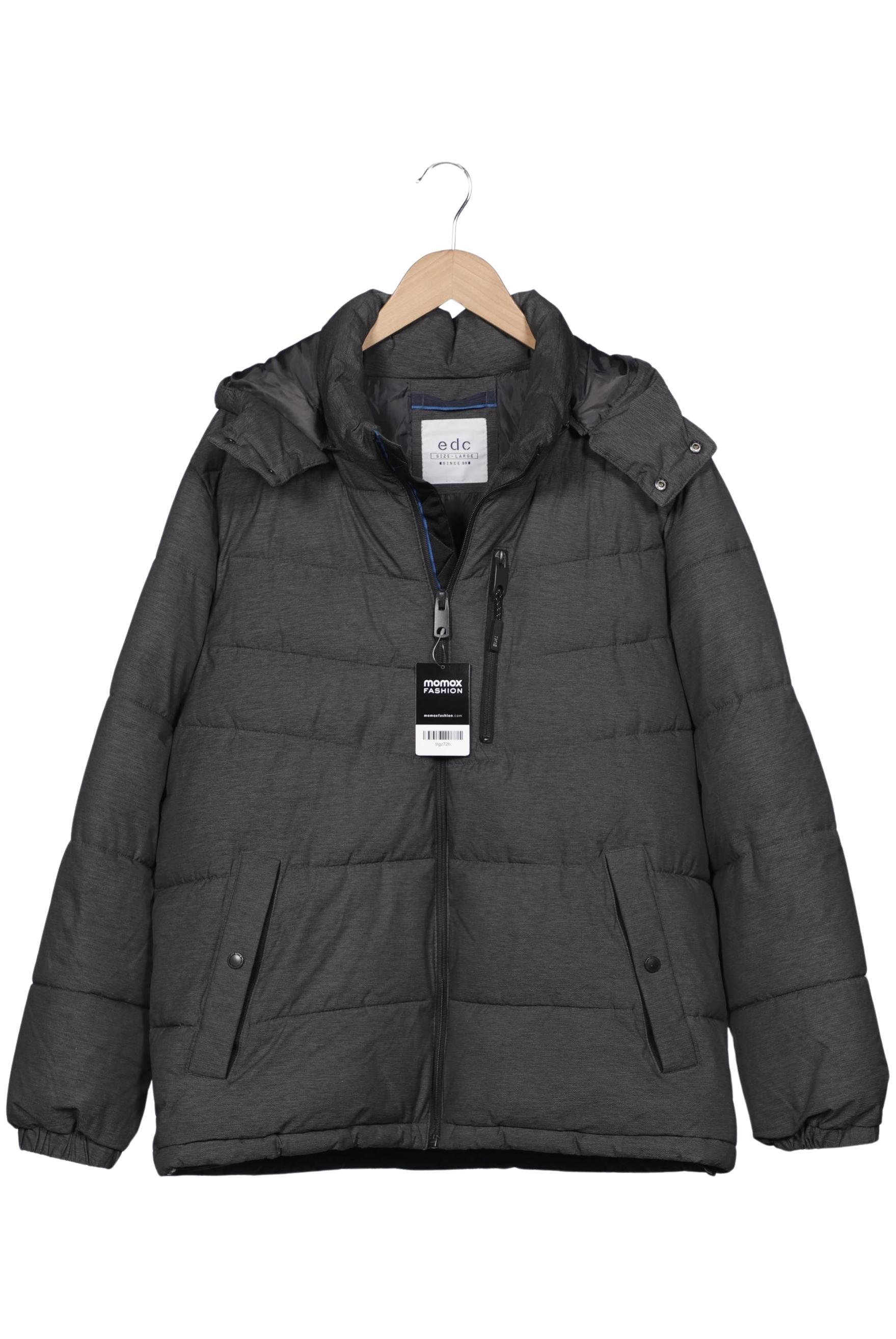 

edc by Esprit Herren Jacke, grau, Gr. 52
