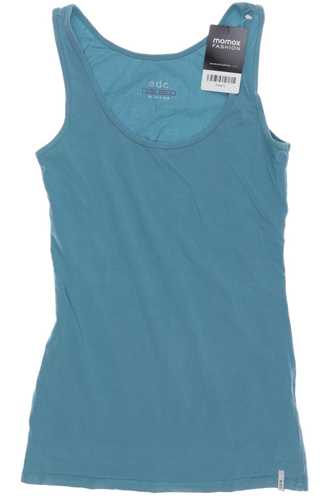 

edc by Esprit Damen Top, blau, Gr. 36