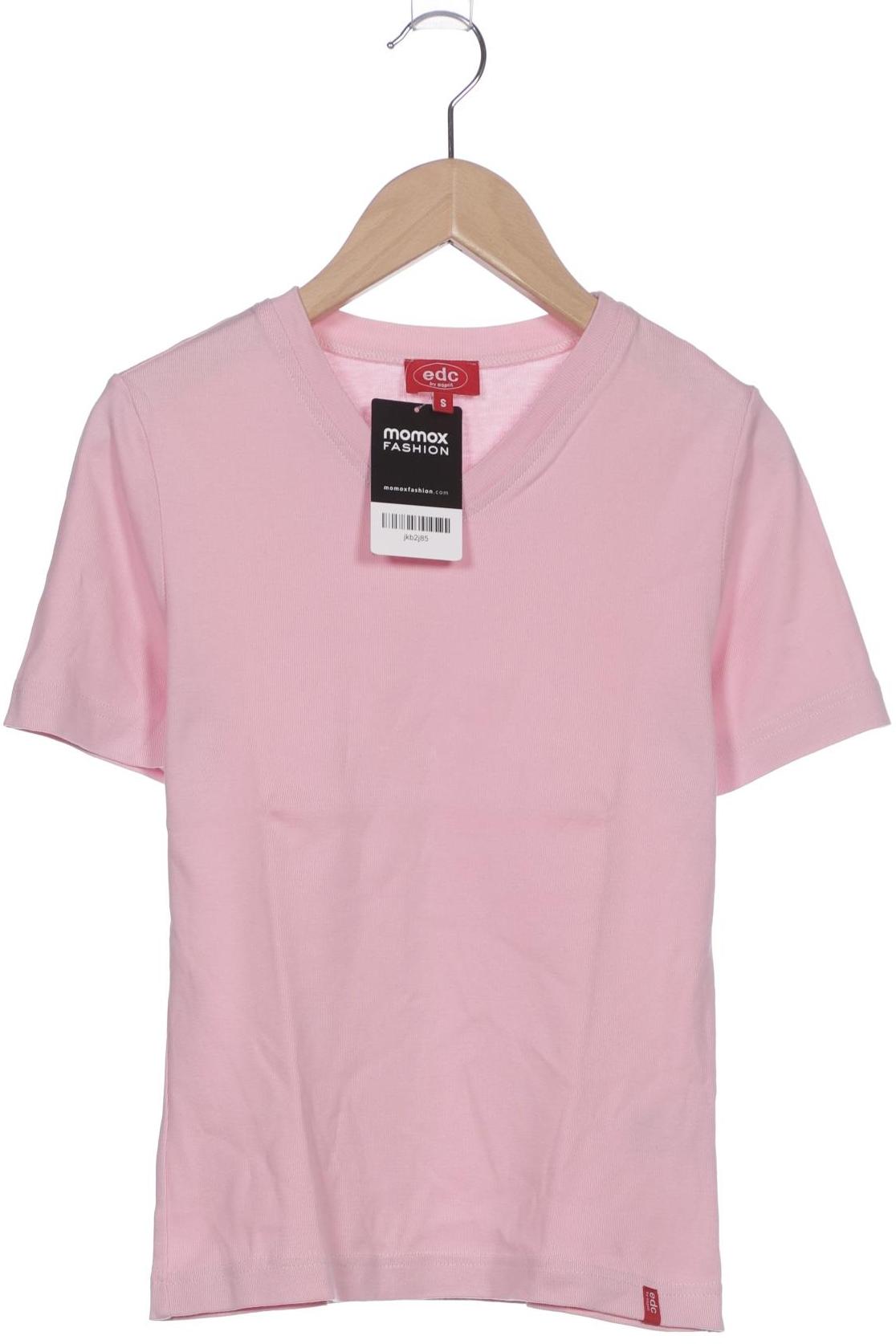 

edc by Esprit Damen T-Shirt, pink, Gr. 36