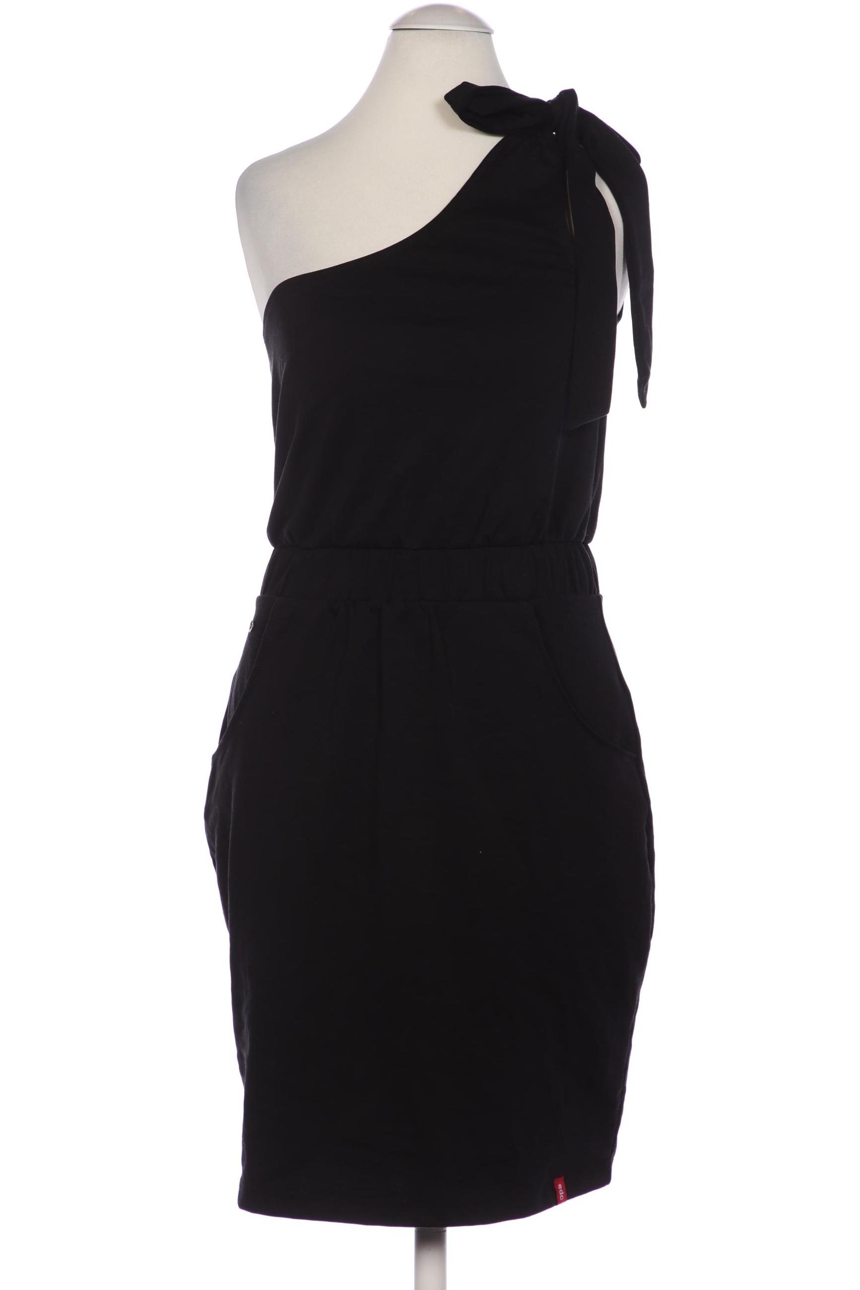 

edc by Esprit Damen Kleid, schwarz, Gr. 34