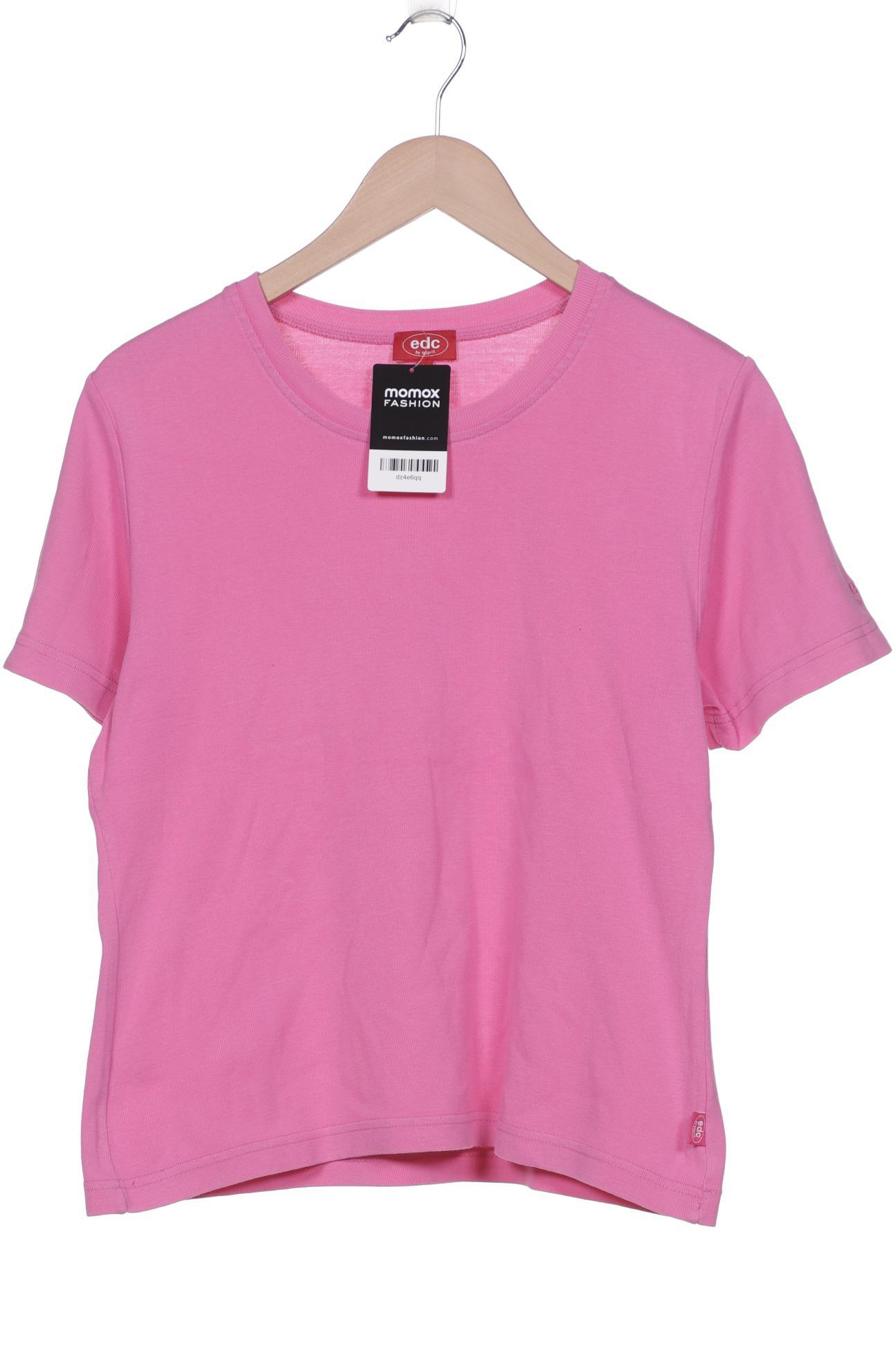 

edc by Esprit Damen T-Shirt, pink, Gr. 42