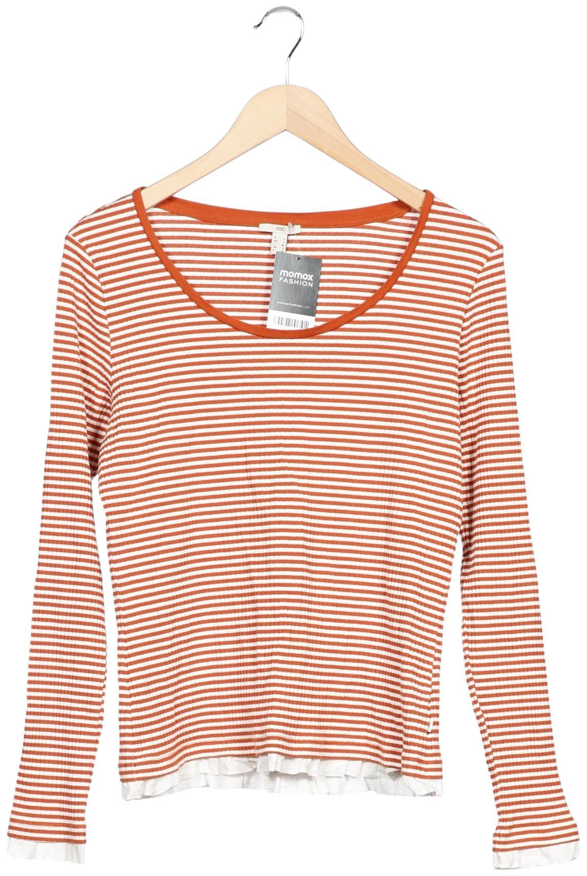 

edc by Esprit Damen Langarmshirt, mehrfarbig, Gr. 42