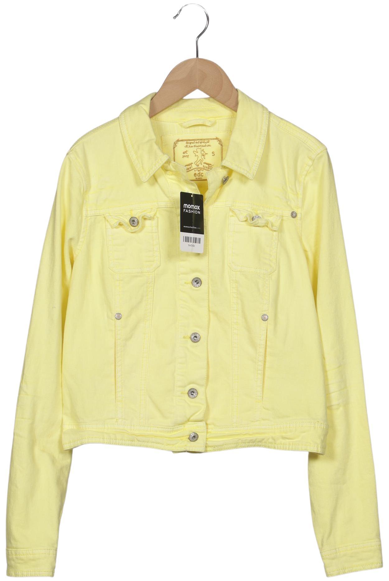 

edc by Esprit Damen Jacke, gelb, Gr. 36
