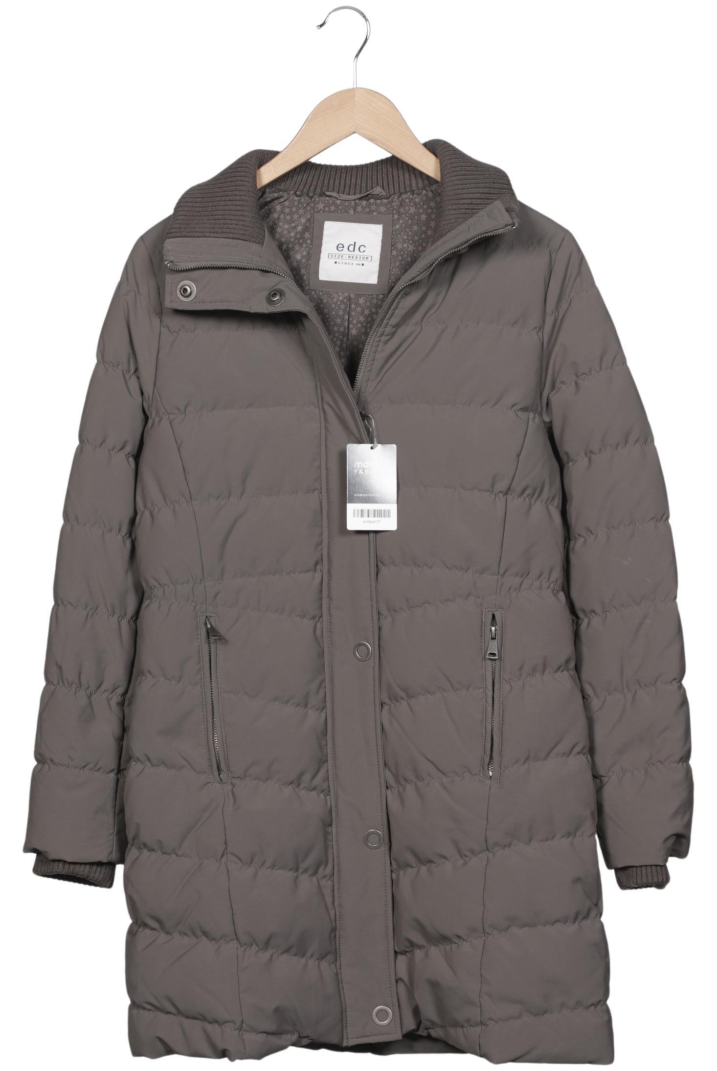 

edc by Esprit Damen Mantel, grau, Gr. 38