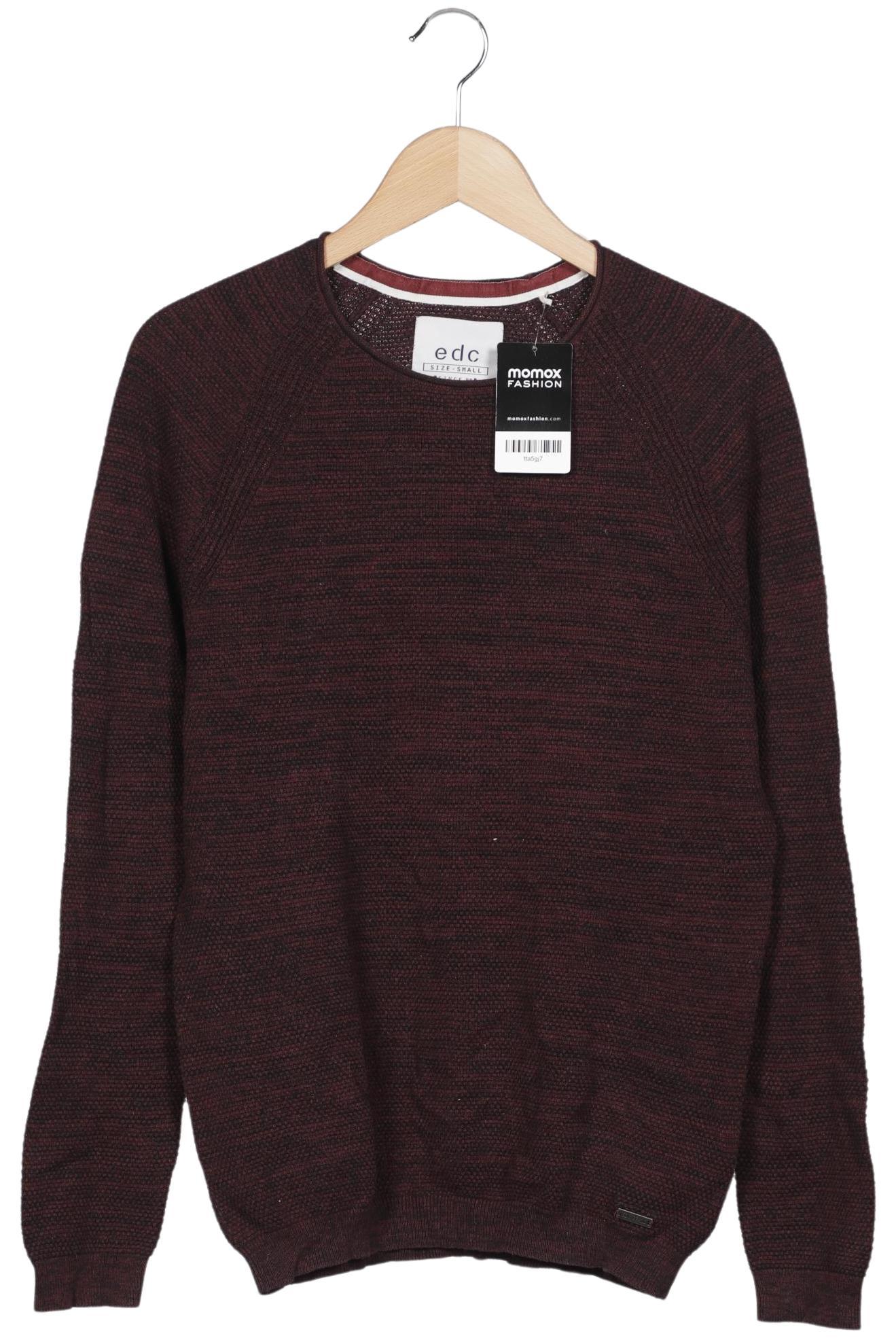 Thumbnail - edc by Esprit Herren Pullover, bordeaux, Gr. 46