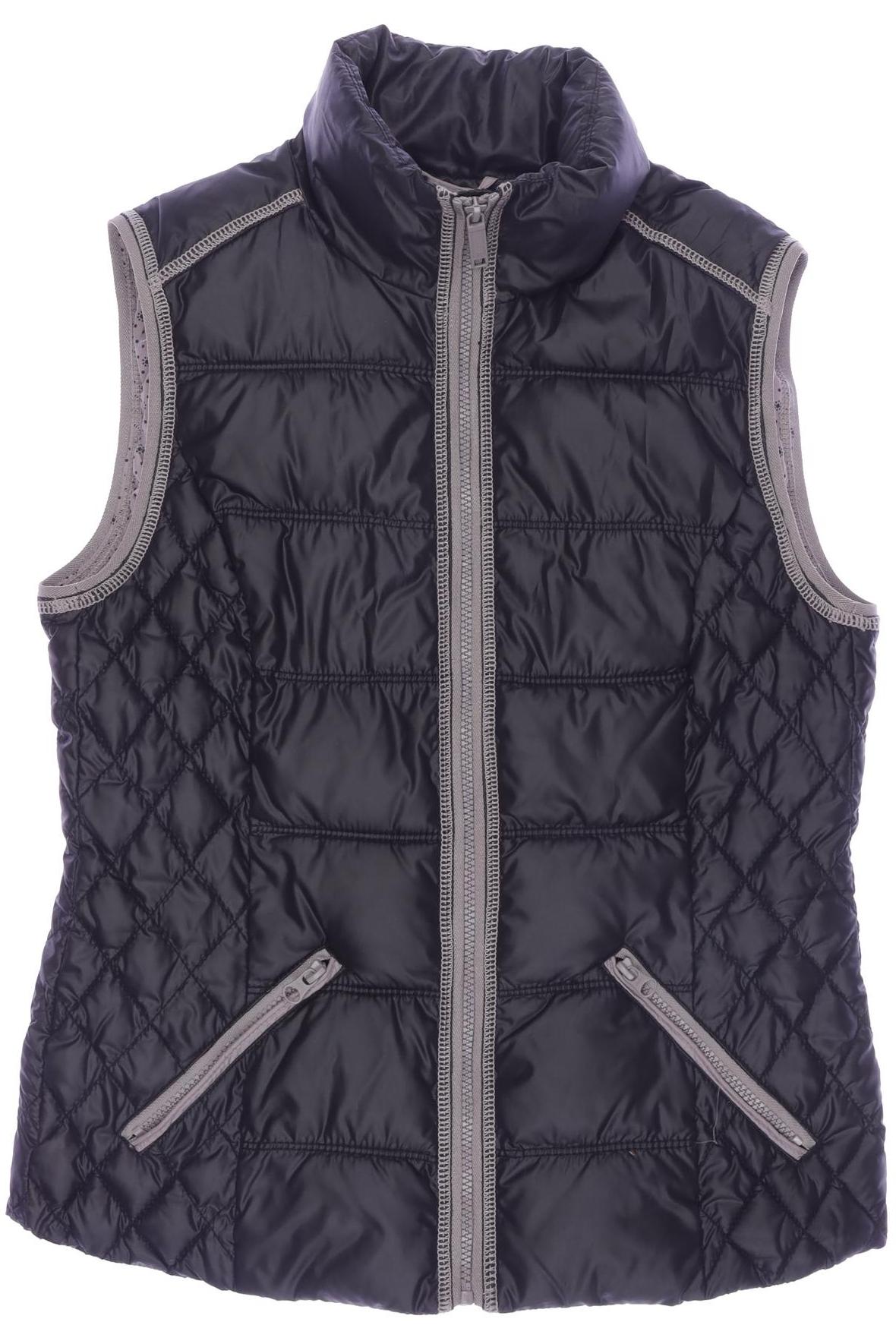 

edc by Esprit Damen Weste, schwarz, Gr. 38
