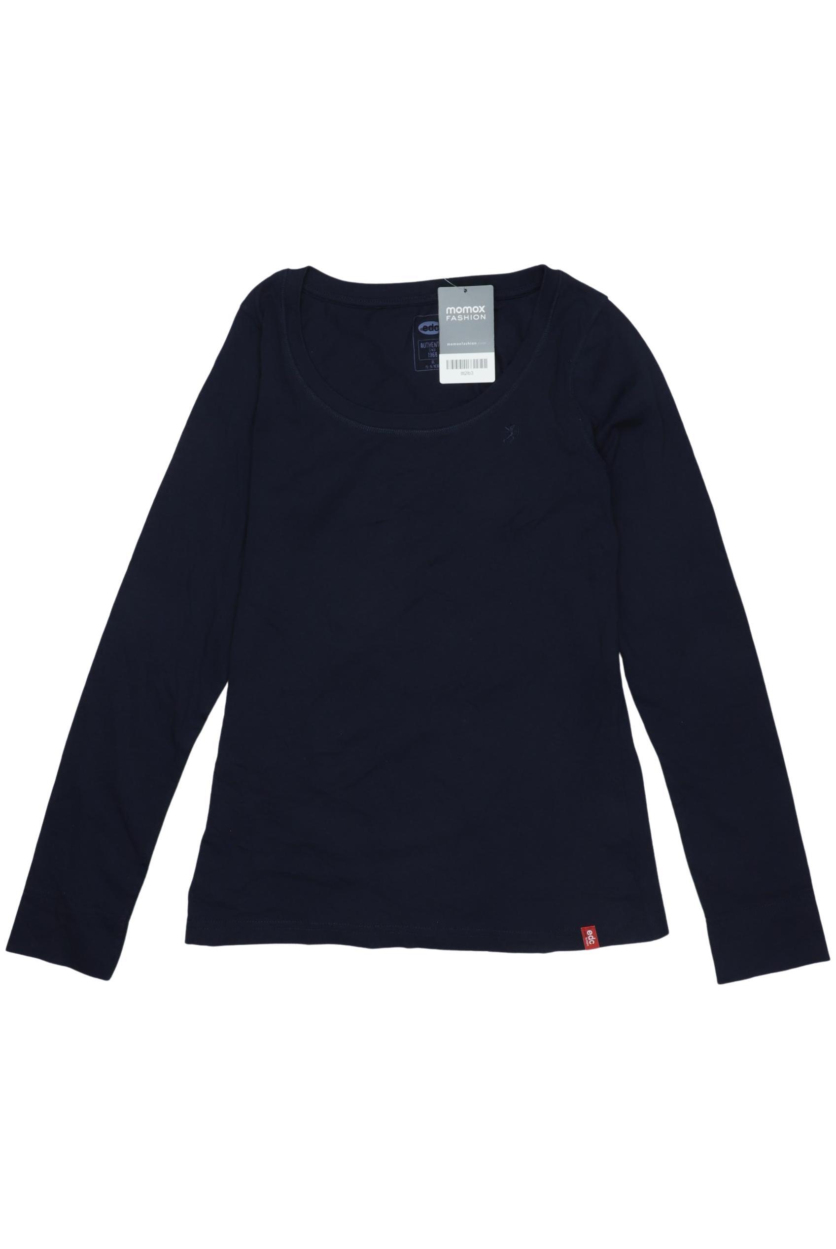 

edc by Esprit Mädchen Langarmshirt, marineblau, Gr. 176