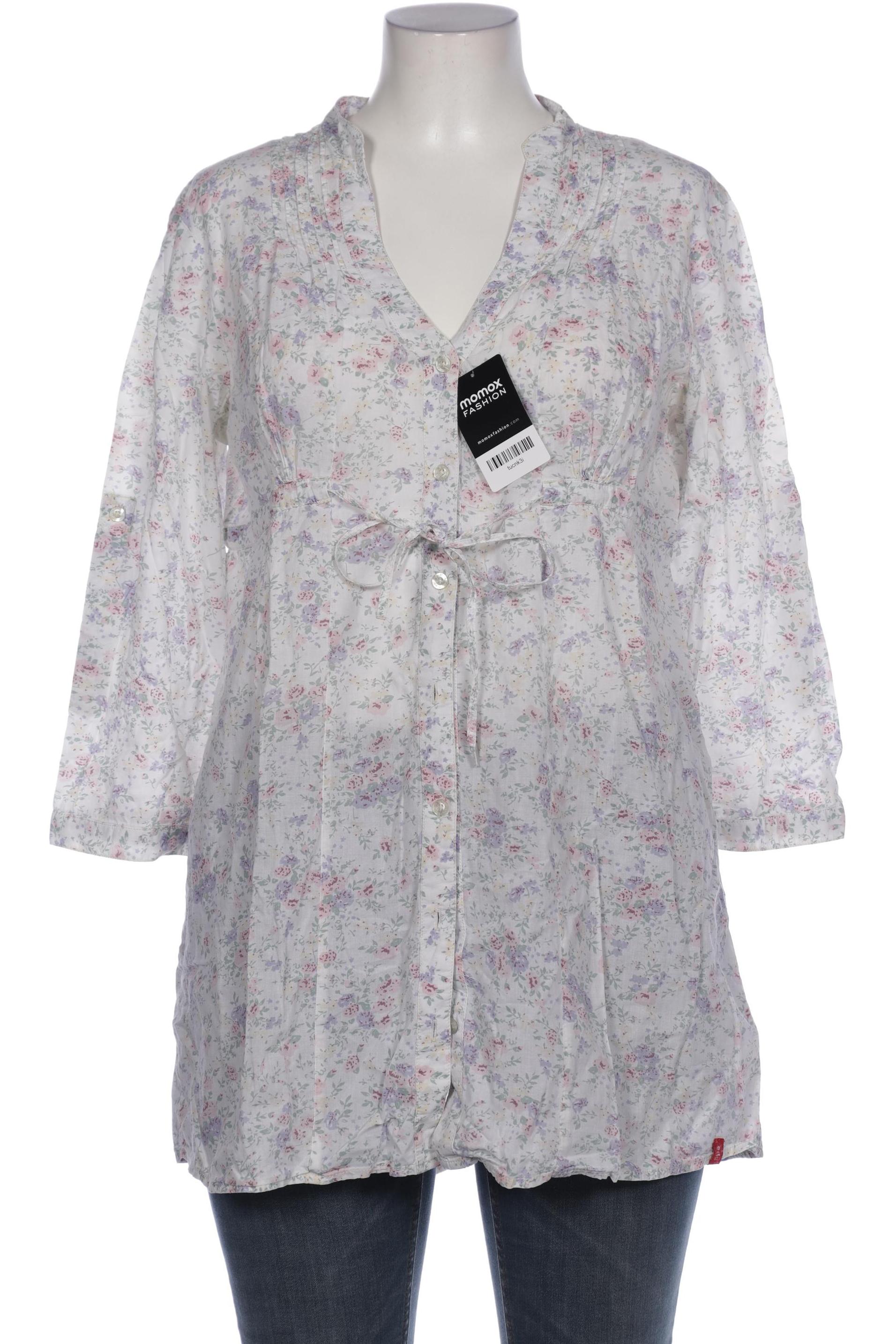 

edc by Esprit Damen Bluse, cremeweiß, Gr. 44